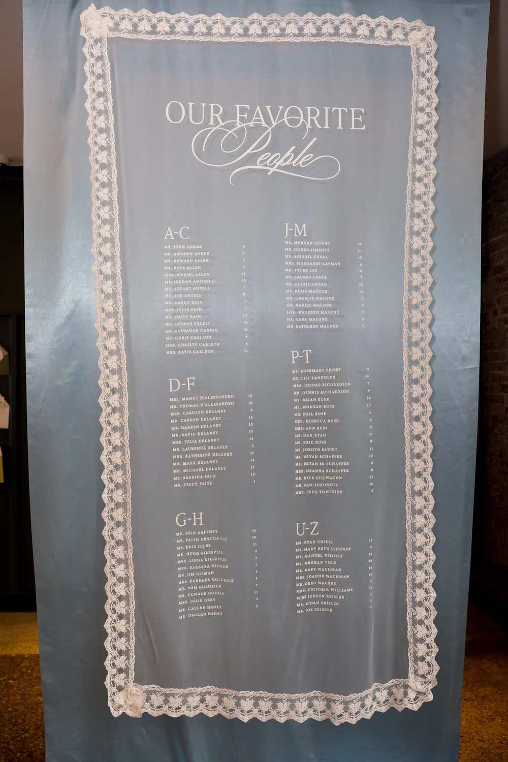 Immersive wedding design at Lilah Fishtown