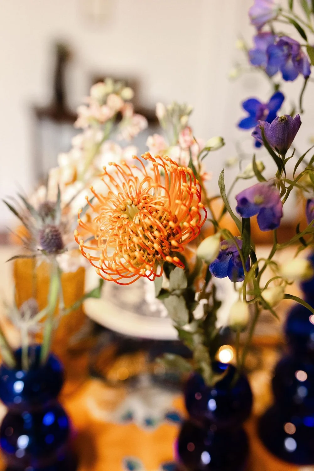 Expressive floral detail from the Take Me Upstairs experience