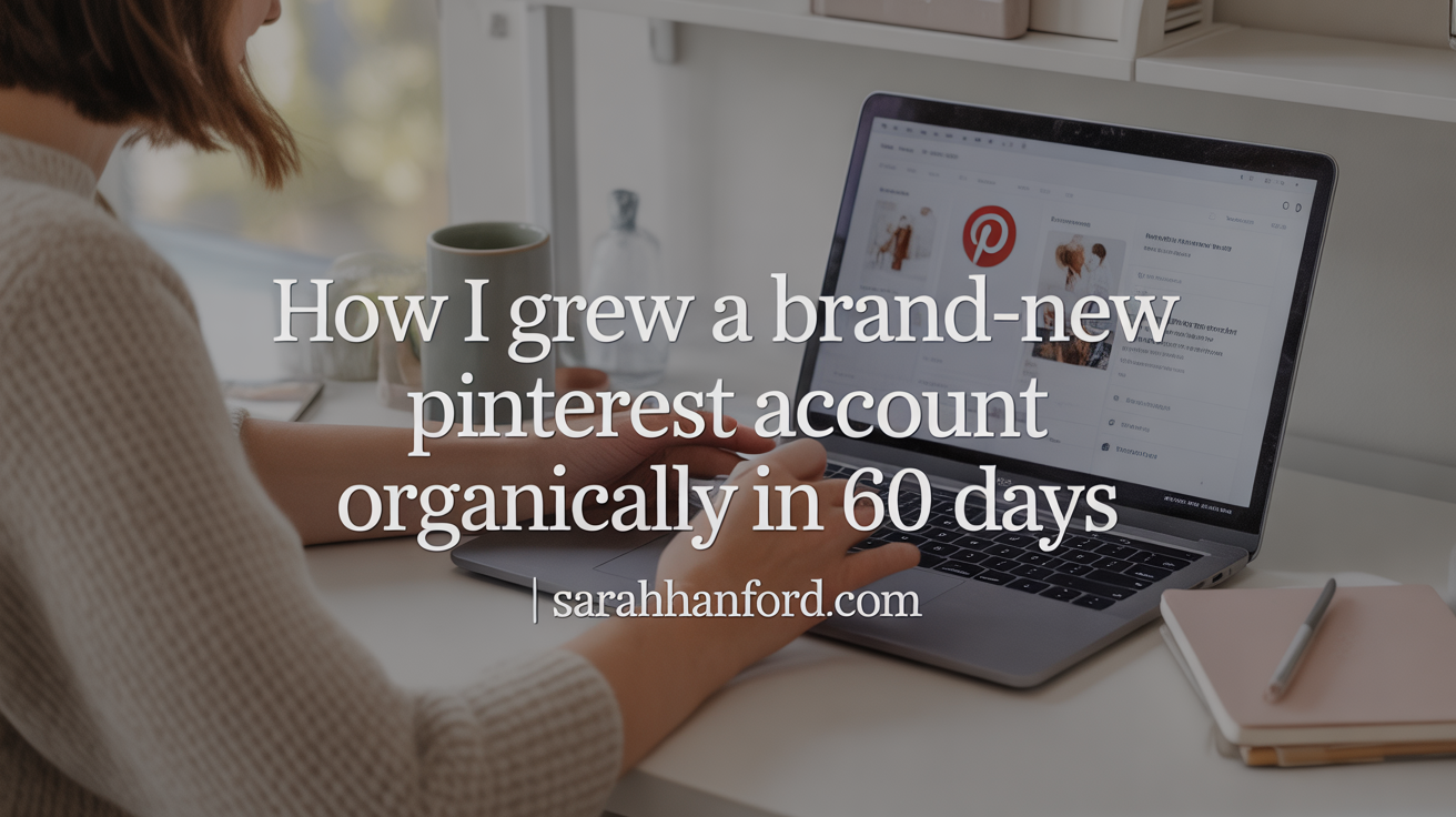 How I Grew a Brand-New Pinterest Account Organically (to 363 Outbound Clicks in 60 Days Without Ads)