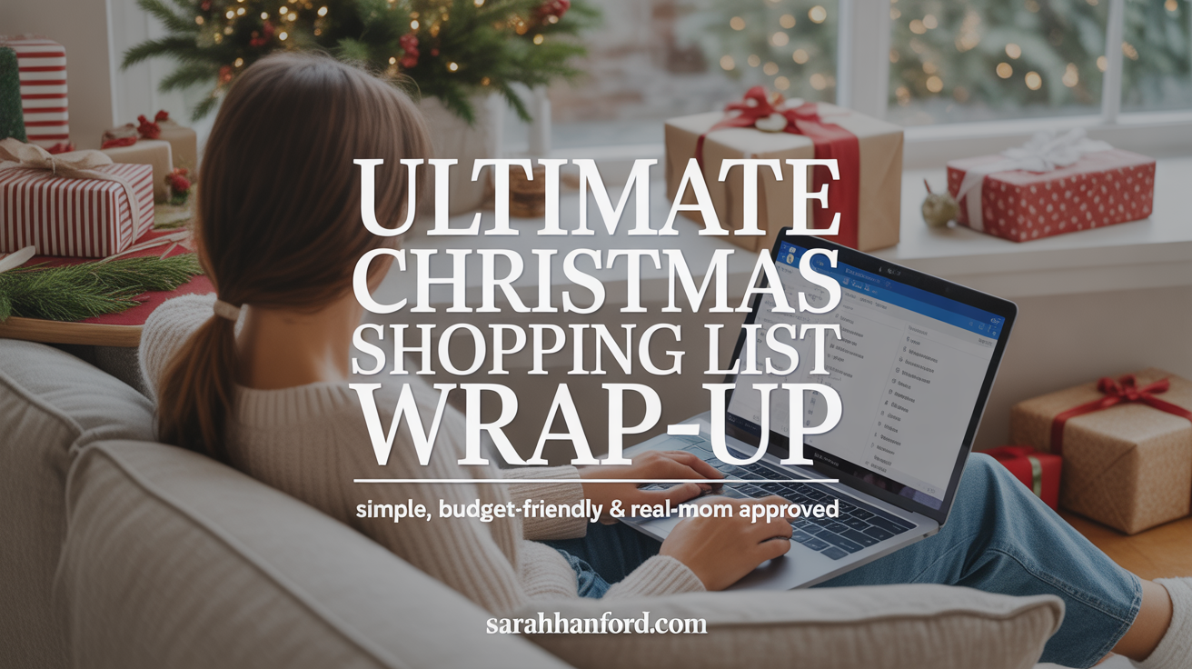 Ultimate Christmas Shopping List Wrap-Up