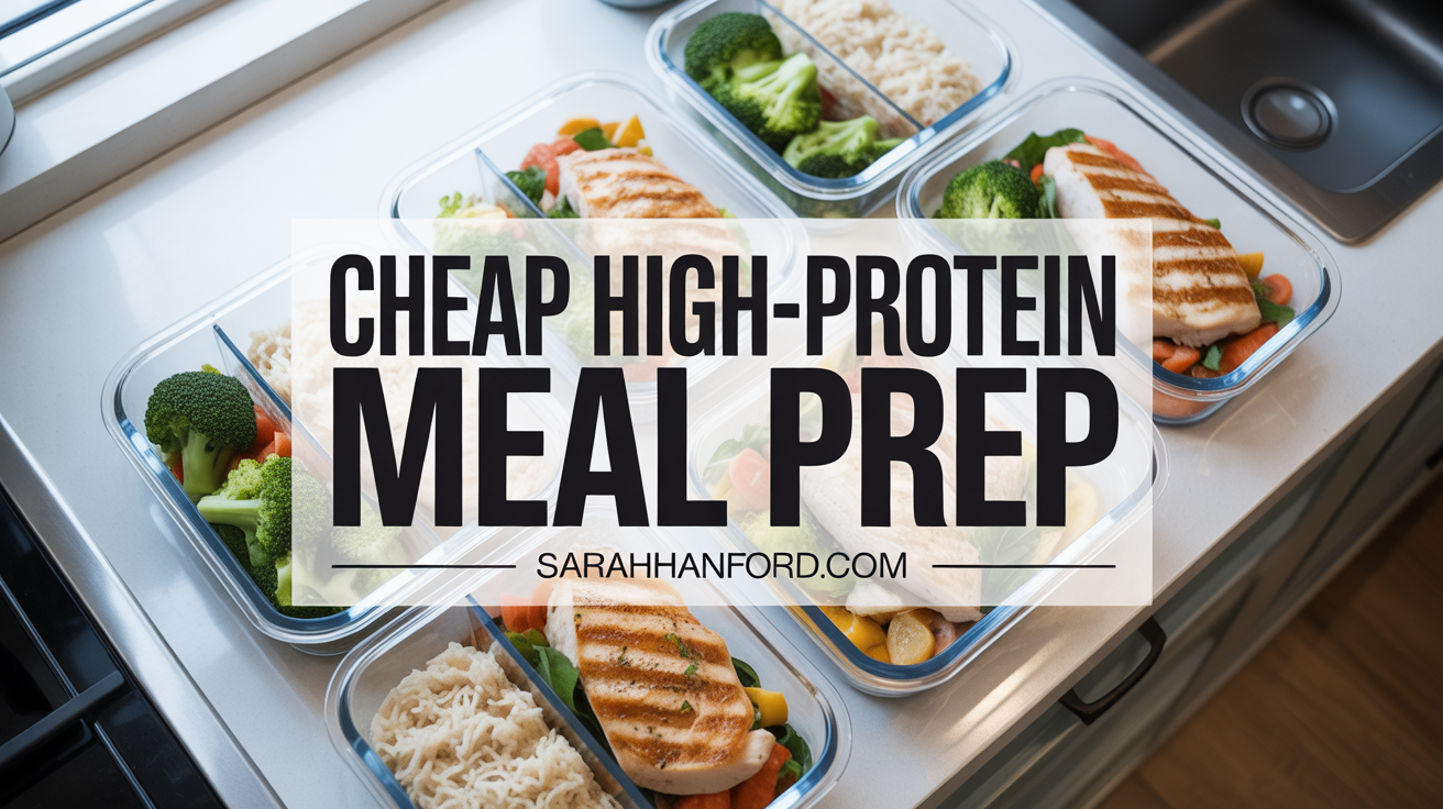 Cheap High-Protein Meal Prep (That Doesn’t Taste Cheap)