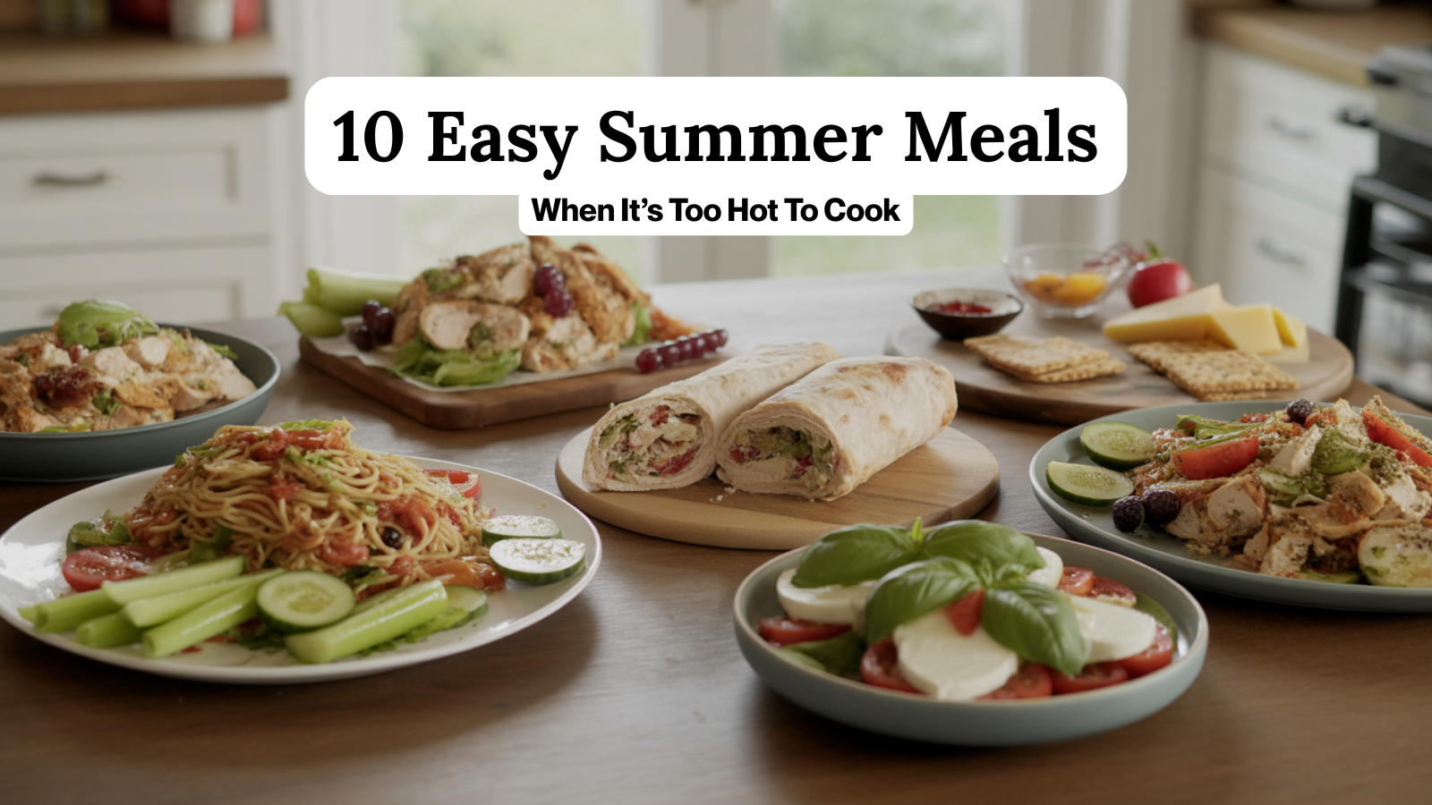 10 Easy Summer Meals When It’s Too Hot to Cook