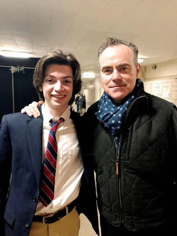 The Goldfinch: Nicky with John Crowley