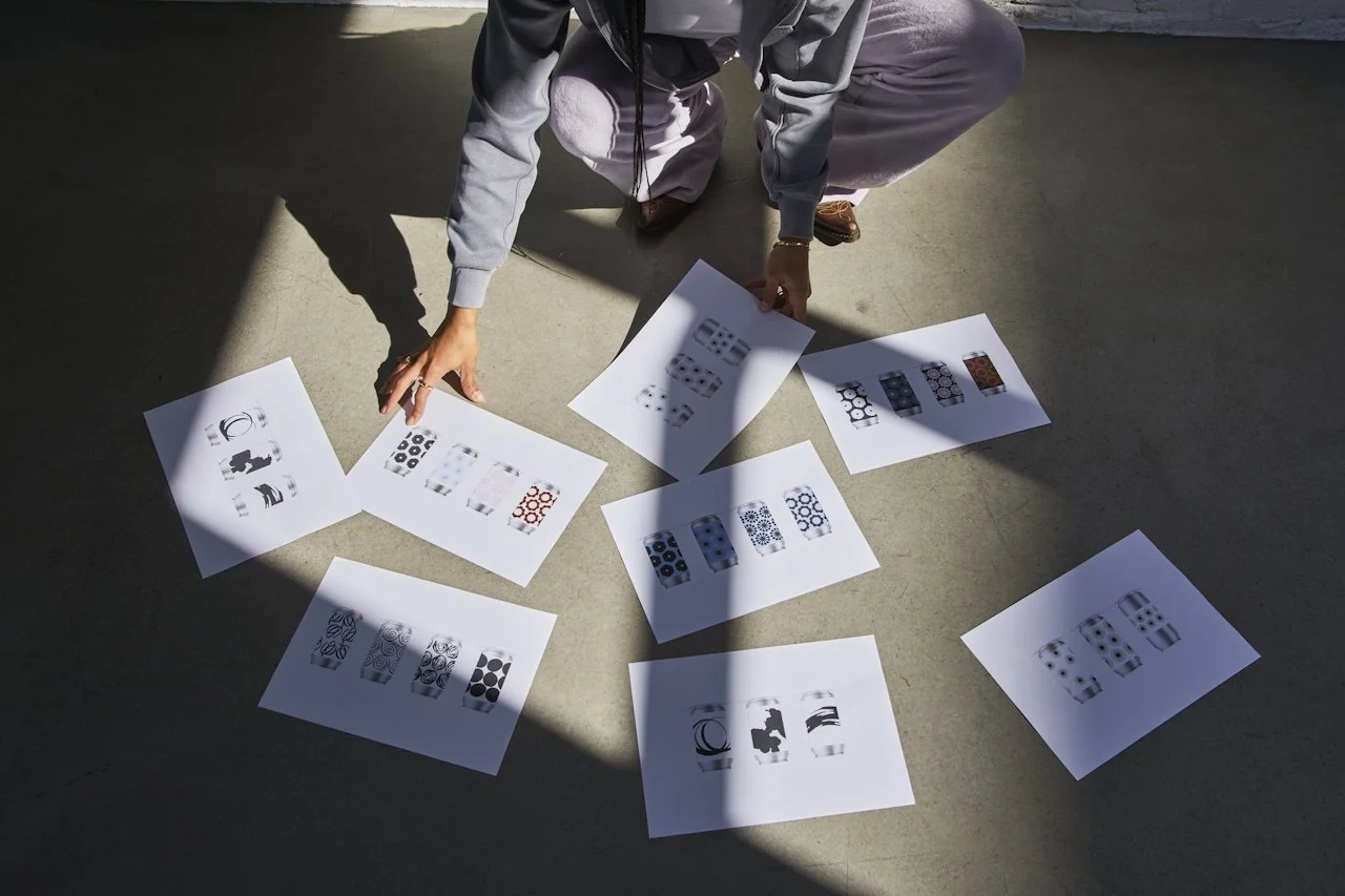 Person planning what their business is known for