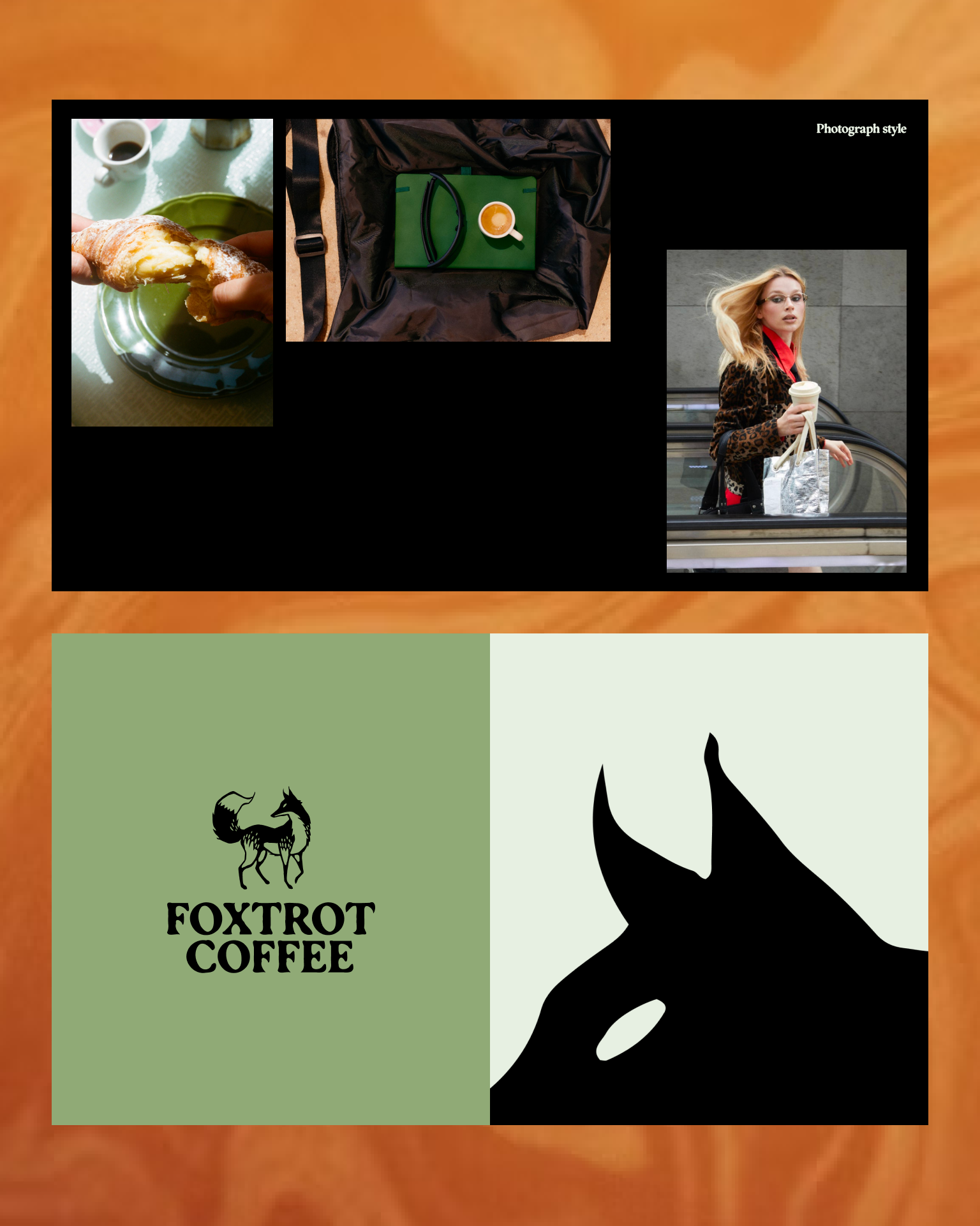 Coffee shop brand identity and logo