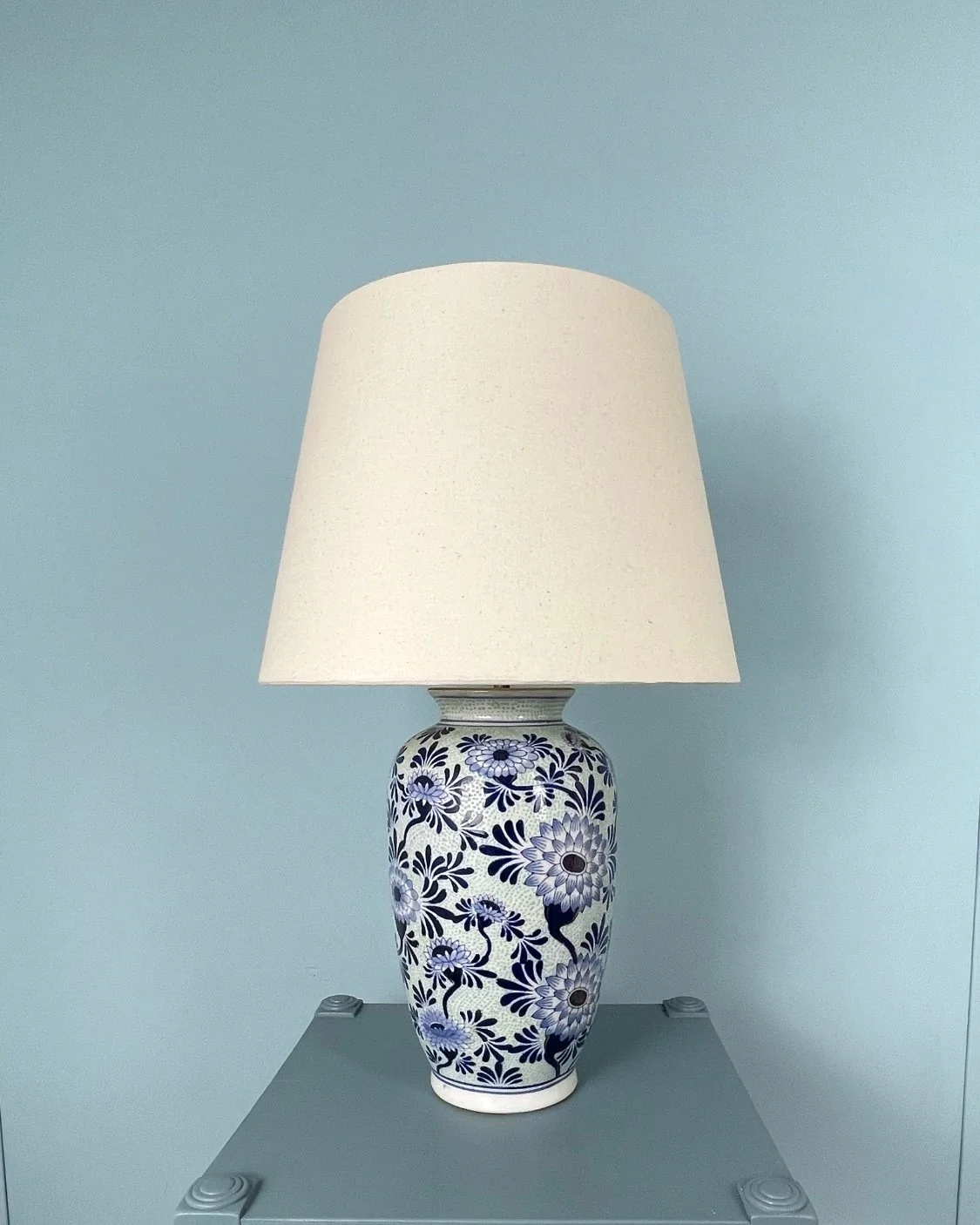 Blue & White Ceramic (Coming Soon) Pair Available