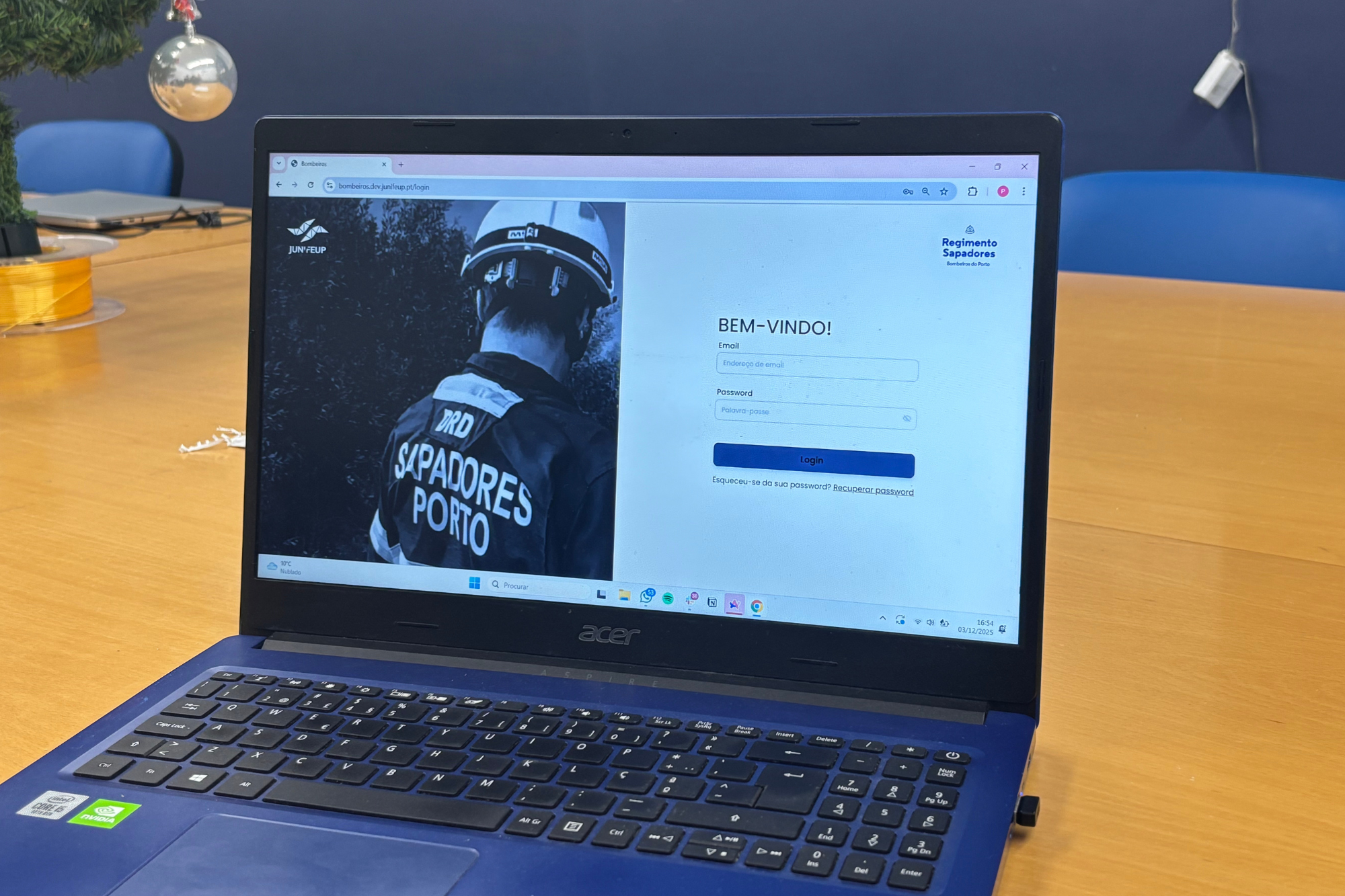 JuniFEUP cria plataforma para ajudar Bombeiros Sapadores do Porto a elaborar escalas de trabalho