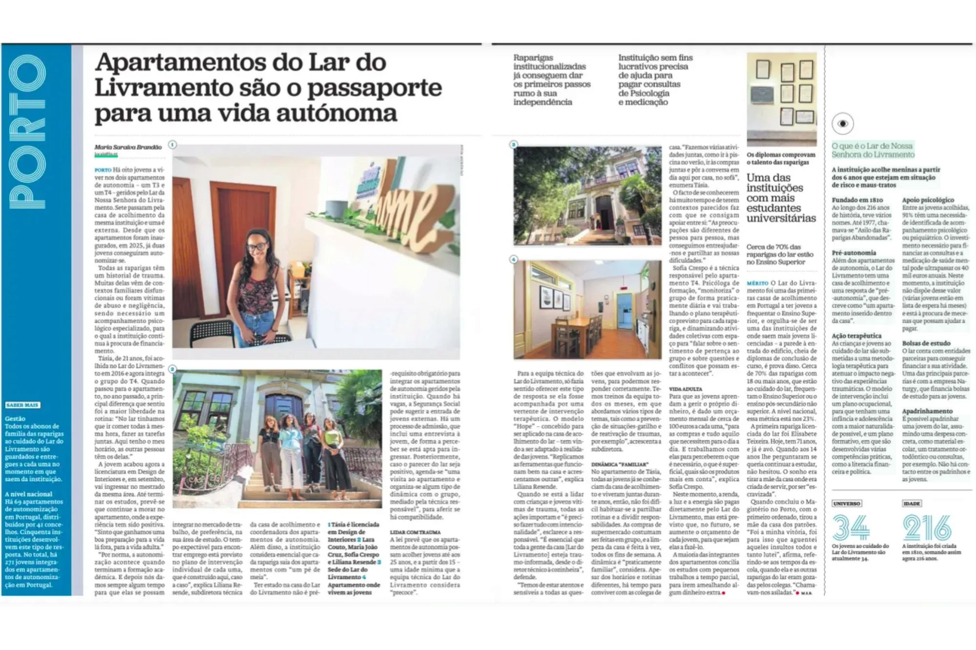 Apartamentos do Lar do Livramento são o passaporte para uma vida autónoma