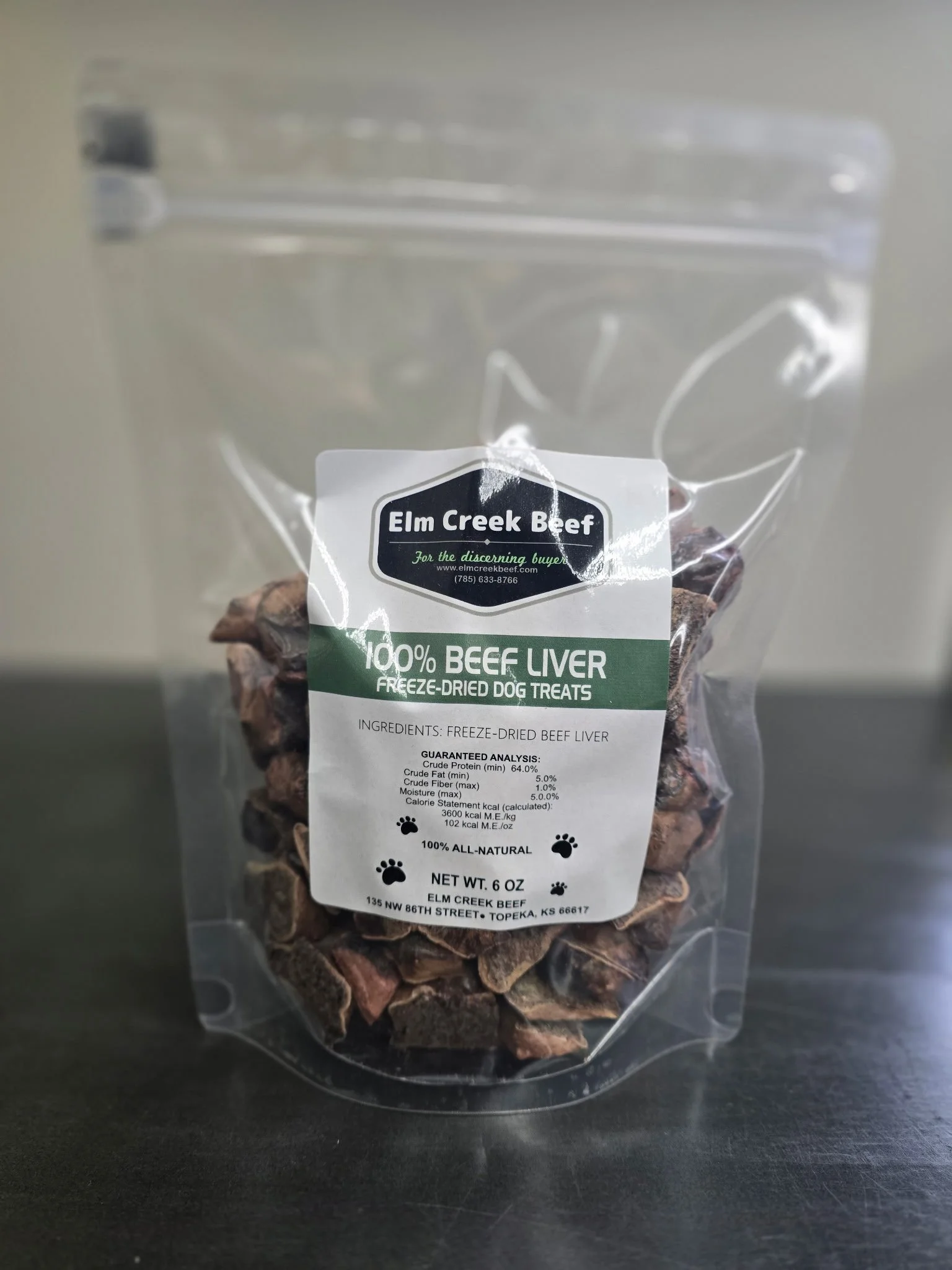 Dog Treats - Beef Liver 6oz.