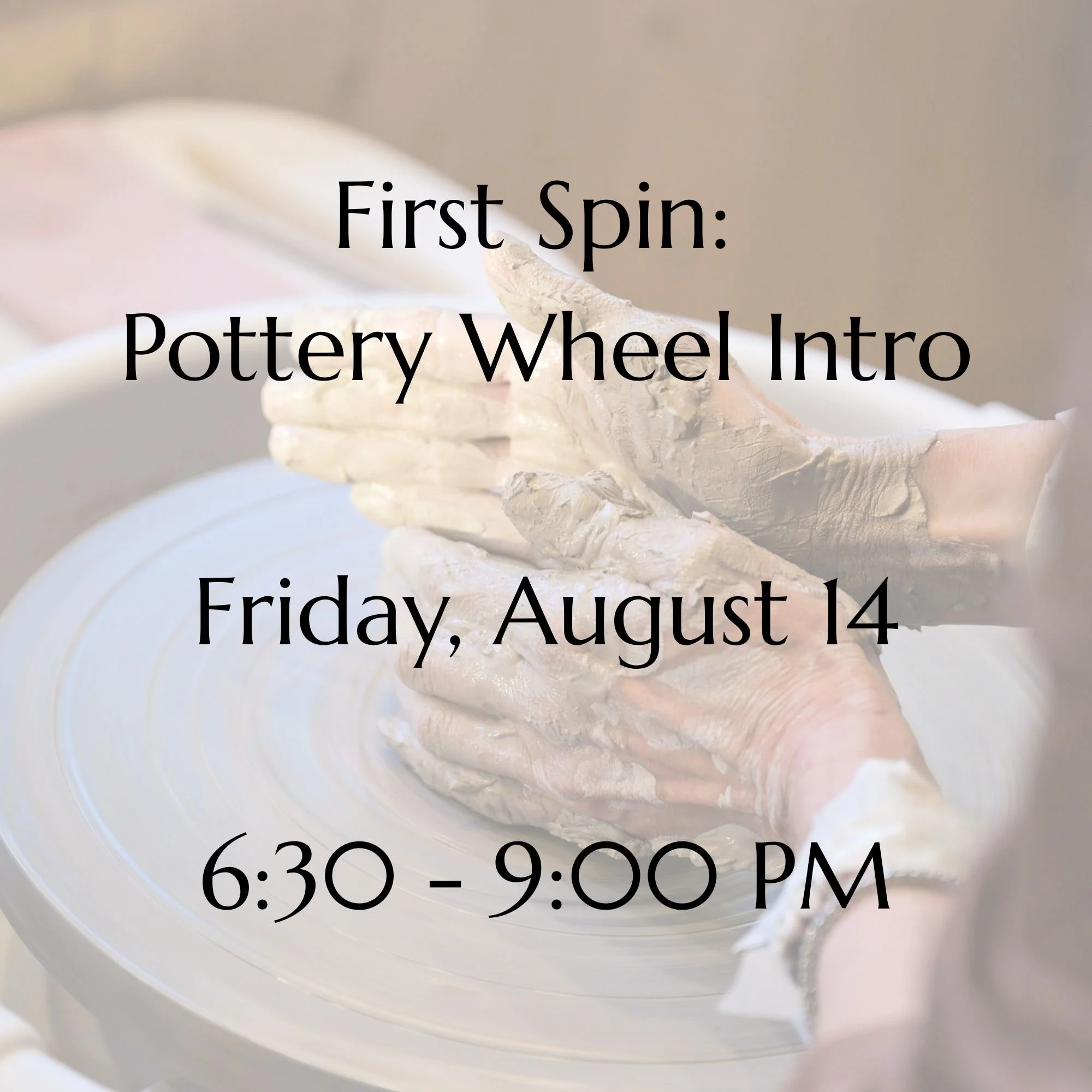First Spin: Fri, August 14 | 6:30 - 9:00 PM (FNPA14)