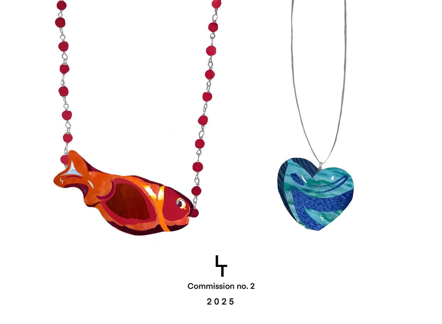 Commission no. 2

A recent illustration commissioned by Daisy Carbin to accompany her poem &lsquo;Dve Gu&scaron;tera&rsquo; which will soon be published by ROCKP.S and Peter Riley.

The two illustrations are inspired by necklaces worn by Daisy and my