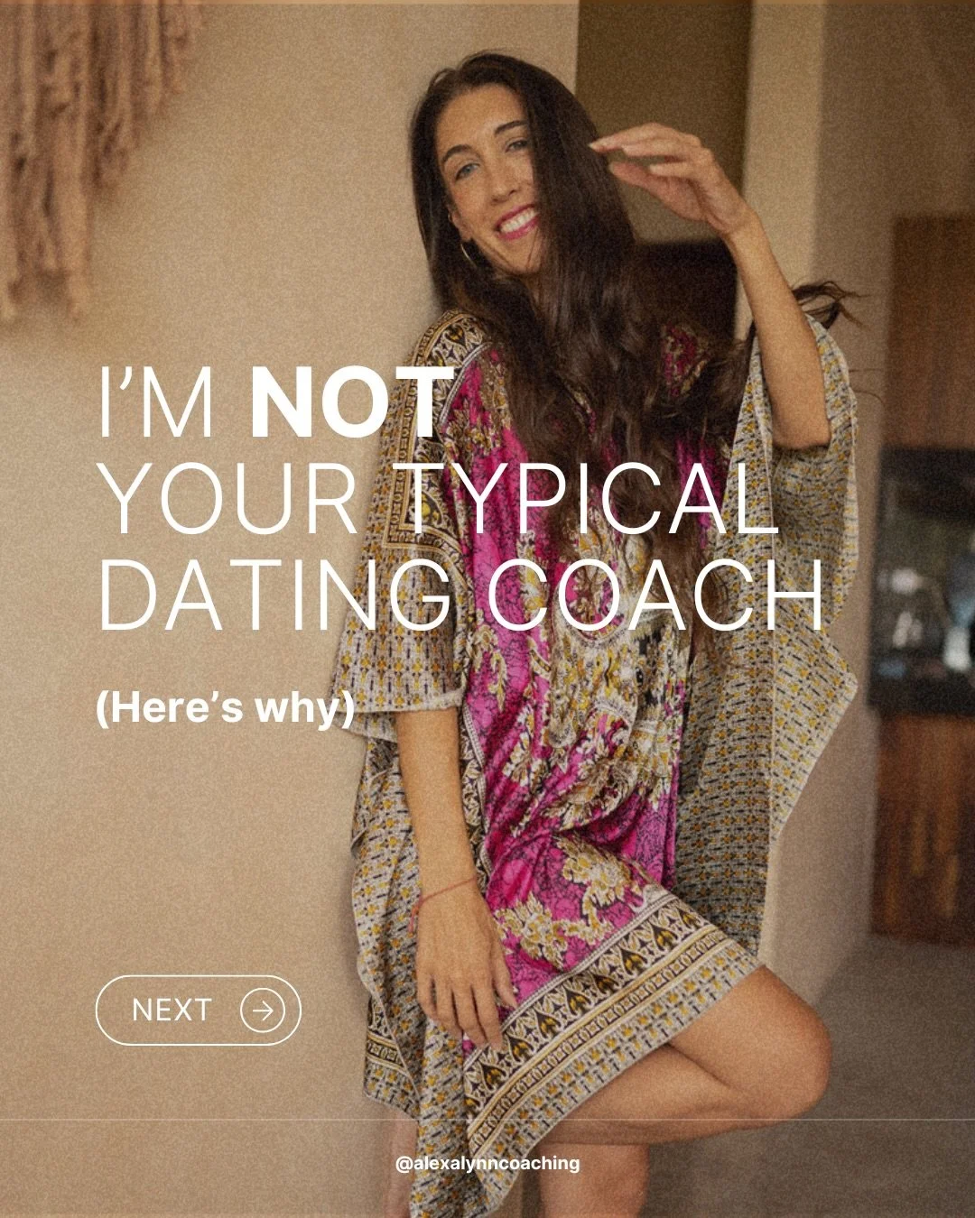 I&rsquo;m not a typical dating coach and that&rsquo;s intentional.  I don&rsquo;t teach scripts.  I don&rsquo;t give rigid rules.  I don&rsquo;t help you perform your way into being chosen. 
What I do do is help you rebuild your relationship with you