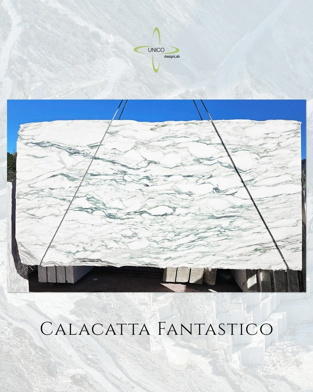 Featured Material | Calacatta Fantastico

A standout among Italian marbles, Calacatta Fantastico is defined by its creamy white base and dramatic, painterly veining&mdash;beautiful sweeps of grey, green, violet, and charcoal that give each slab a dyn