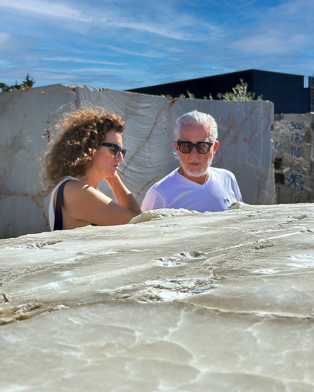 Sourcing stone with good people in beautiful places.

The work doesn't feel like work when you're standing in a stone yard in the sun, looking at blocks that most people will never see, with someone who loves this as much as you do.