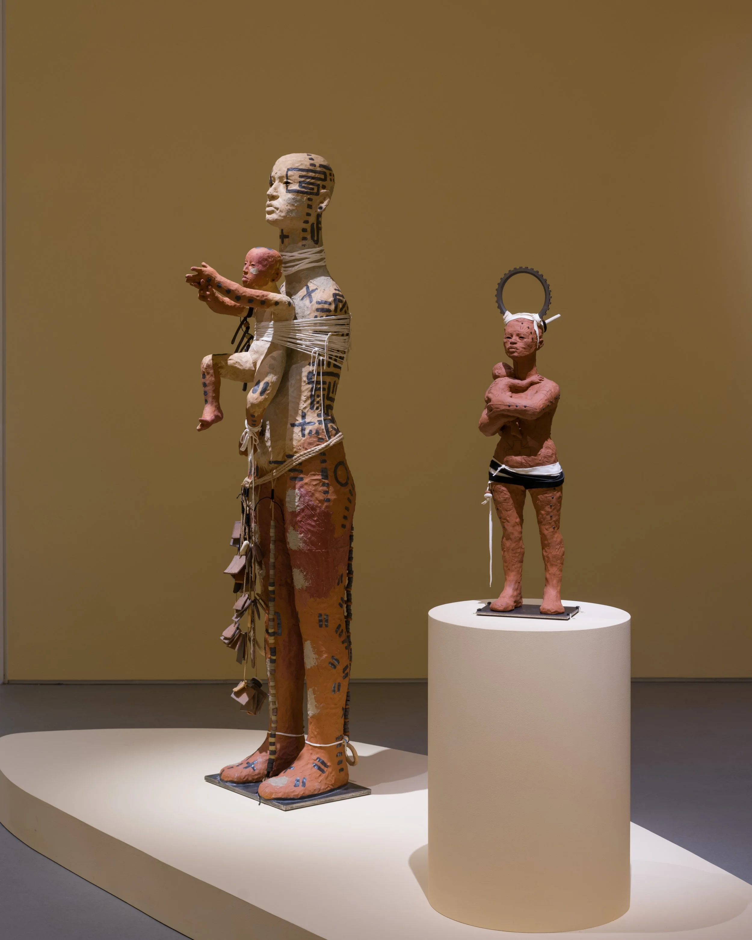  Installation view of Rose B. Simpson: Journeys of Clay (March 23 – September 1, 2024) at the Norton Museum of Art, West Palm Beach, Florida. Courtesy of the Norton Museum of Art. Photos: Ashley Kerr. 