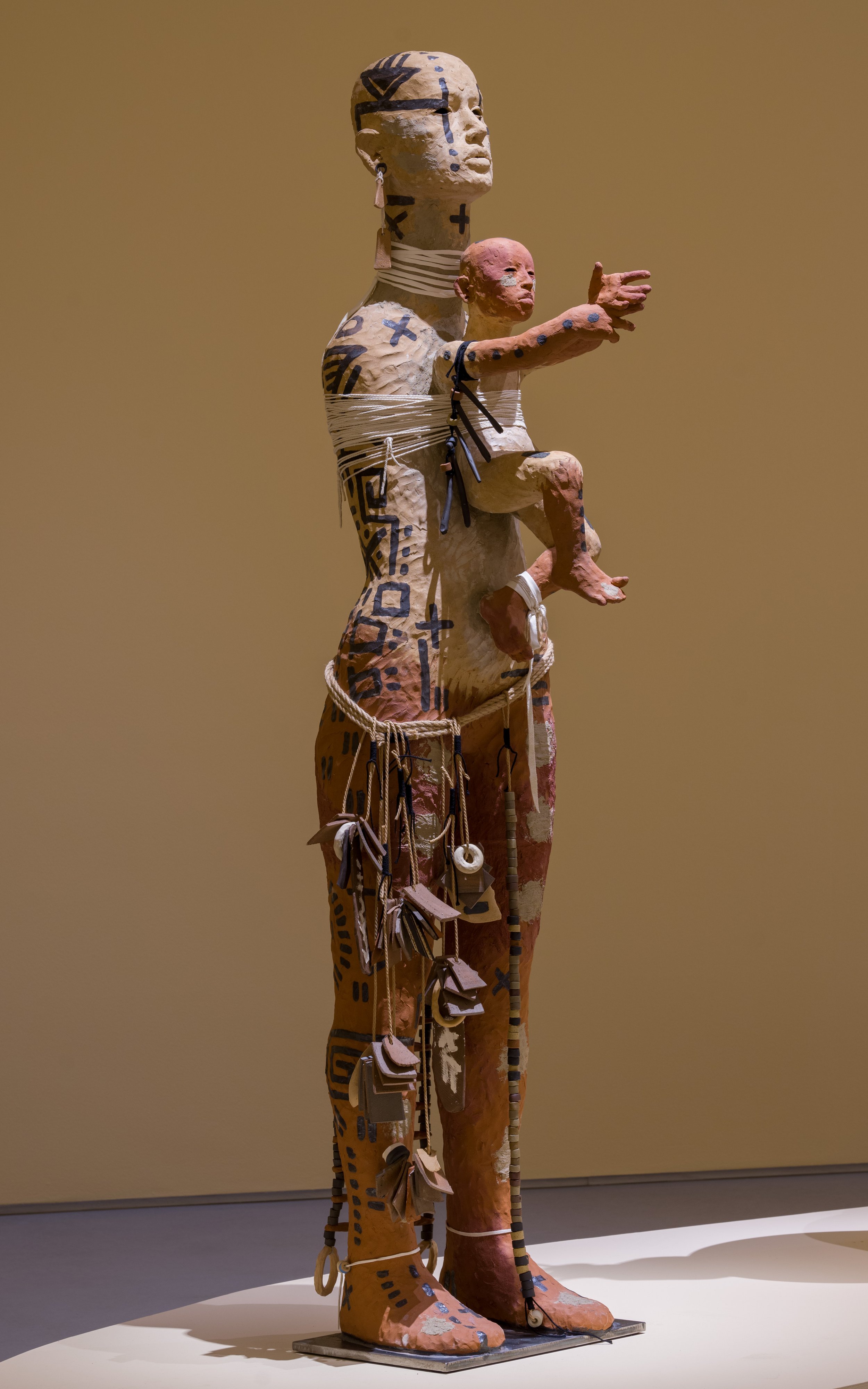  Installation view of Rose B. Simpson: Journeys of Clay (March 23 – September 1, 2024) at the Norton Museum of Art, West Palm Beach, Florida. Courtesy of the Norton Museum of Art. Photos: Ashley Kerr. 