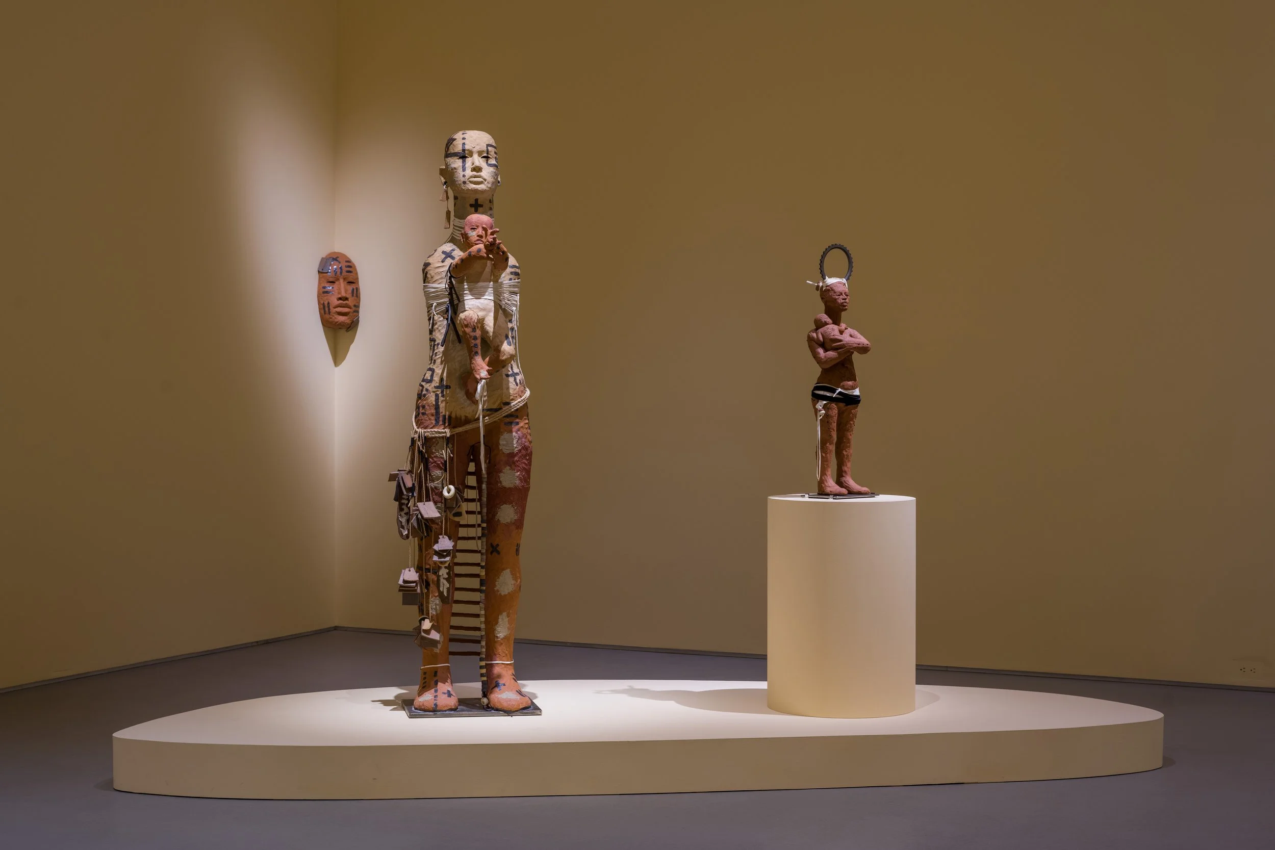  Installation view of Rose B. Simpson: Journeys of Clay (March 23 – September 1, 2024) at the Norton Museum of Art, West Palm Beach, Florida. Courtesy of the Norton Museum of Art. Photos: Ashley Kerr. 