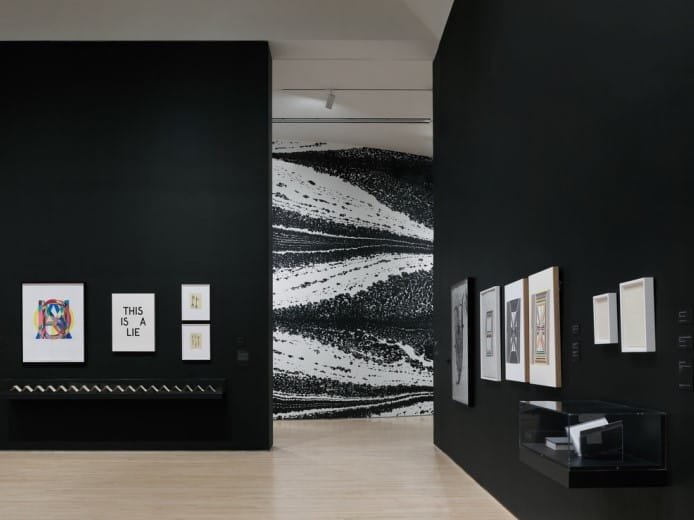  Tauba Auerbach - S v Z, 2022 (installation views, SFMOMA); © Tauba Auerbach; photo: Matthew Millman 