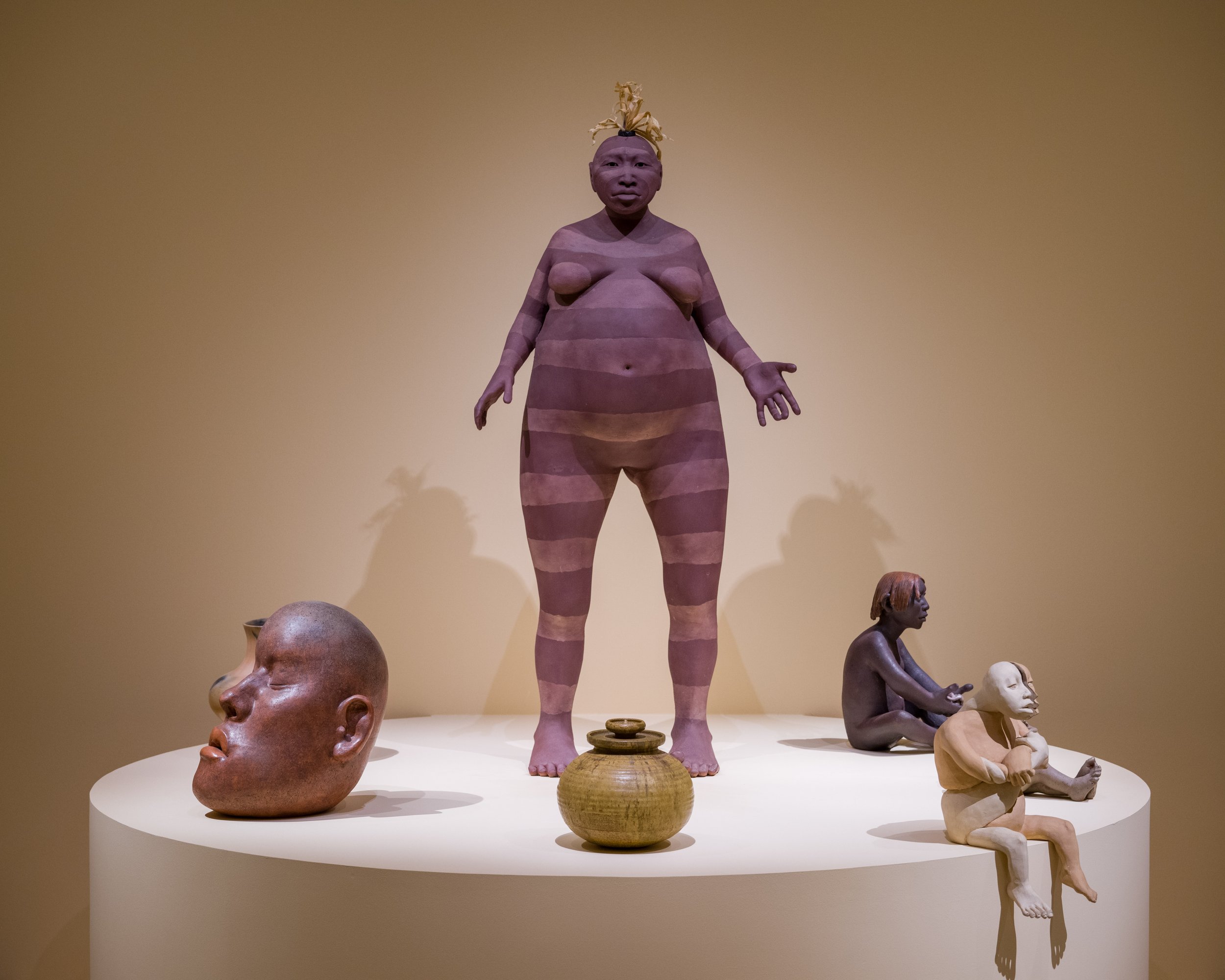  Installation view of Rose B. Simpson: Journeys of Clay (March 23 – September 1, 2024) at the Norton Museum of Art, West Palm Beach, Florida. Courtesy of the Norton Museum of Art. Photos: Ashley Kerr. 