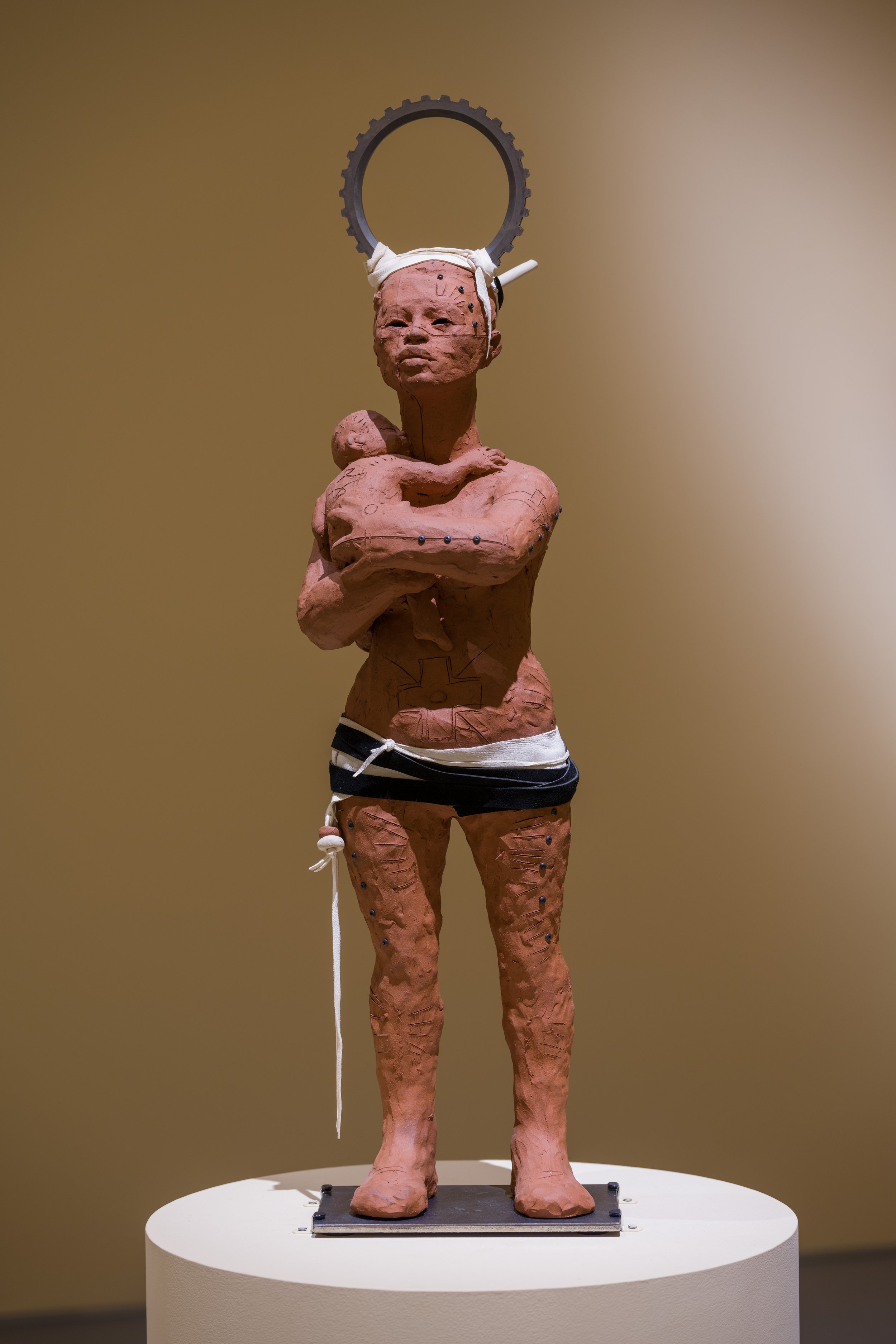  Installation view of Rose B. Simpson: Journeys of Clay (March 23 – September 1, 2024) at the Norton Museum of Art, West Palm Beach, Florida. Courtesy of the Norton Museum of Art. Photos: Ashley Kerr. 