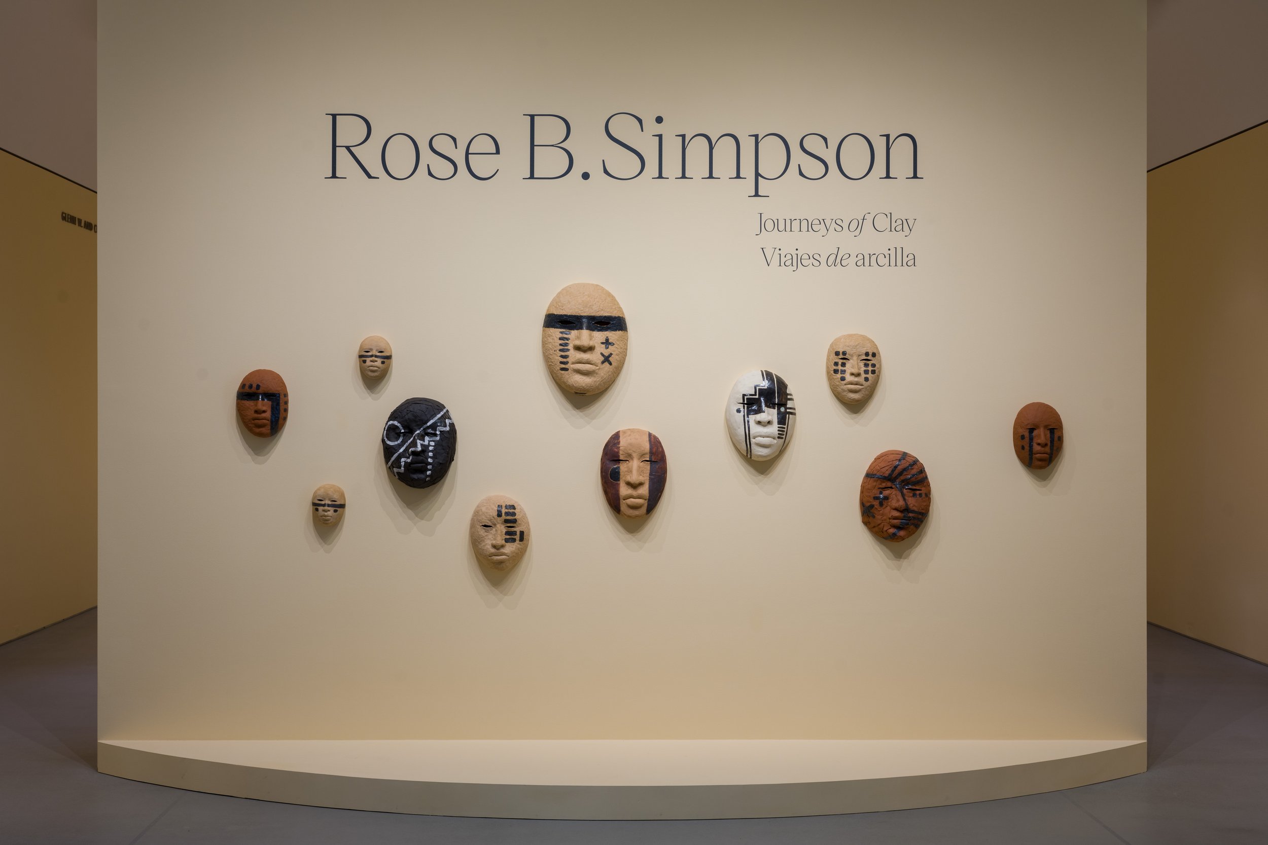  Installation view of Rose B. Simpson: Journeys of Clay (March 23 – September 1, 2024) at the Norton Museum of Art, West Palm Beach, Florida. Courtesy of the Norton Museum of Art. Photos: Ashley Kerr. 