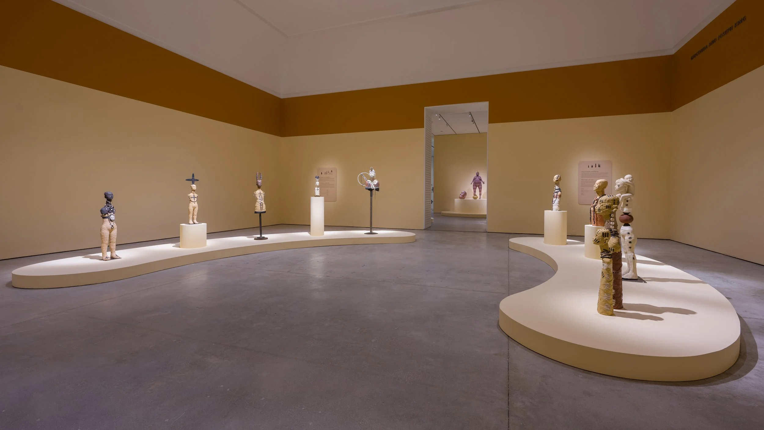  Installation view of Rose B. Simpson: Journeys of Clay (March 23 – September 1, 2024) at the Norton Museum of Art, West Palm Beach, Florida. Courtesy of the Norton Museum of Art. Photos: Ashley Kerr. 