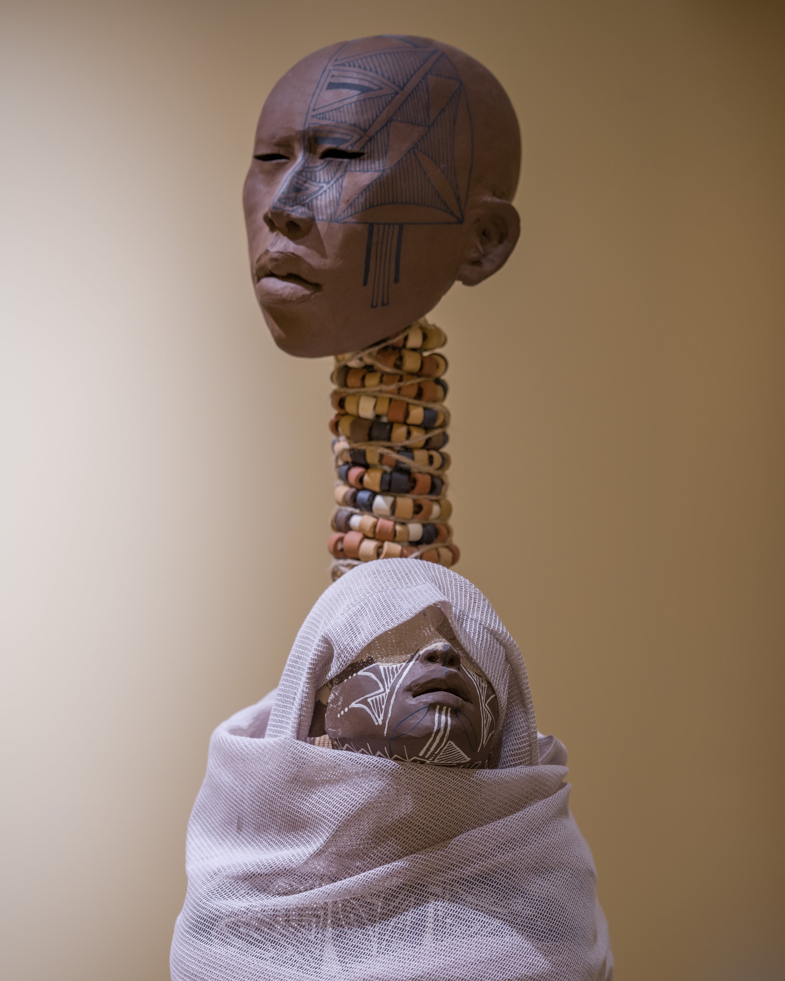 Installation view of Rose B. Simpson: Journeys of Clay (March 23 – September 1, 2024) at the Norton Museum of Art, West Palm Beach, Florida. Courtesy of the Norton Museum of Art. Photos: Ashley Kerr. 