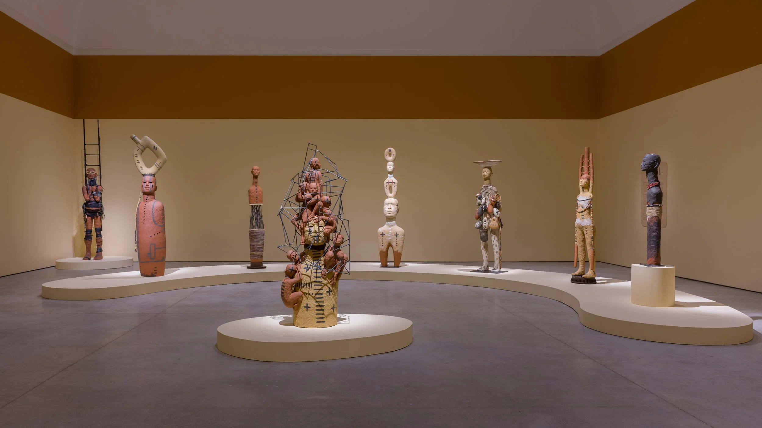  Installation view of Rose B. Simpson: Journeys of Clay (March 23 – September 1, 2024) at the Norton Museum of Art, West Palm Beach, Florida. Courtesy of the Norton Museum of Art. Photos: Ashley Kerr. 