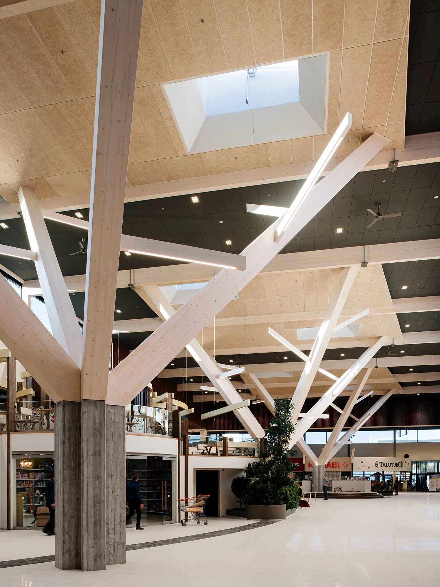 Atrium of Tartu Lõunakeskus mall