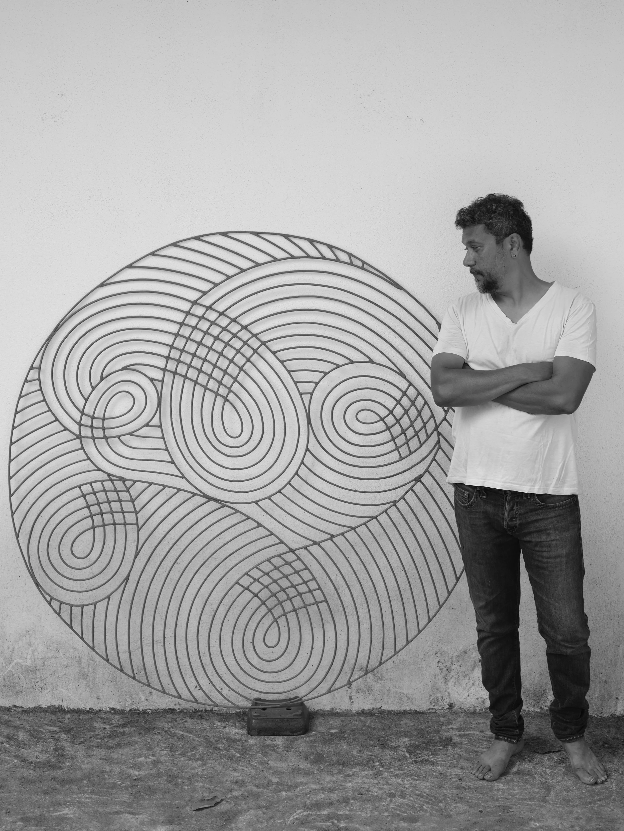 Artist and Sculptor Neil Flory