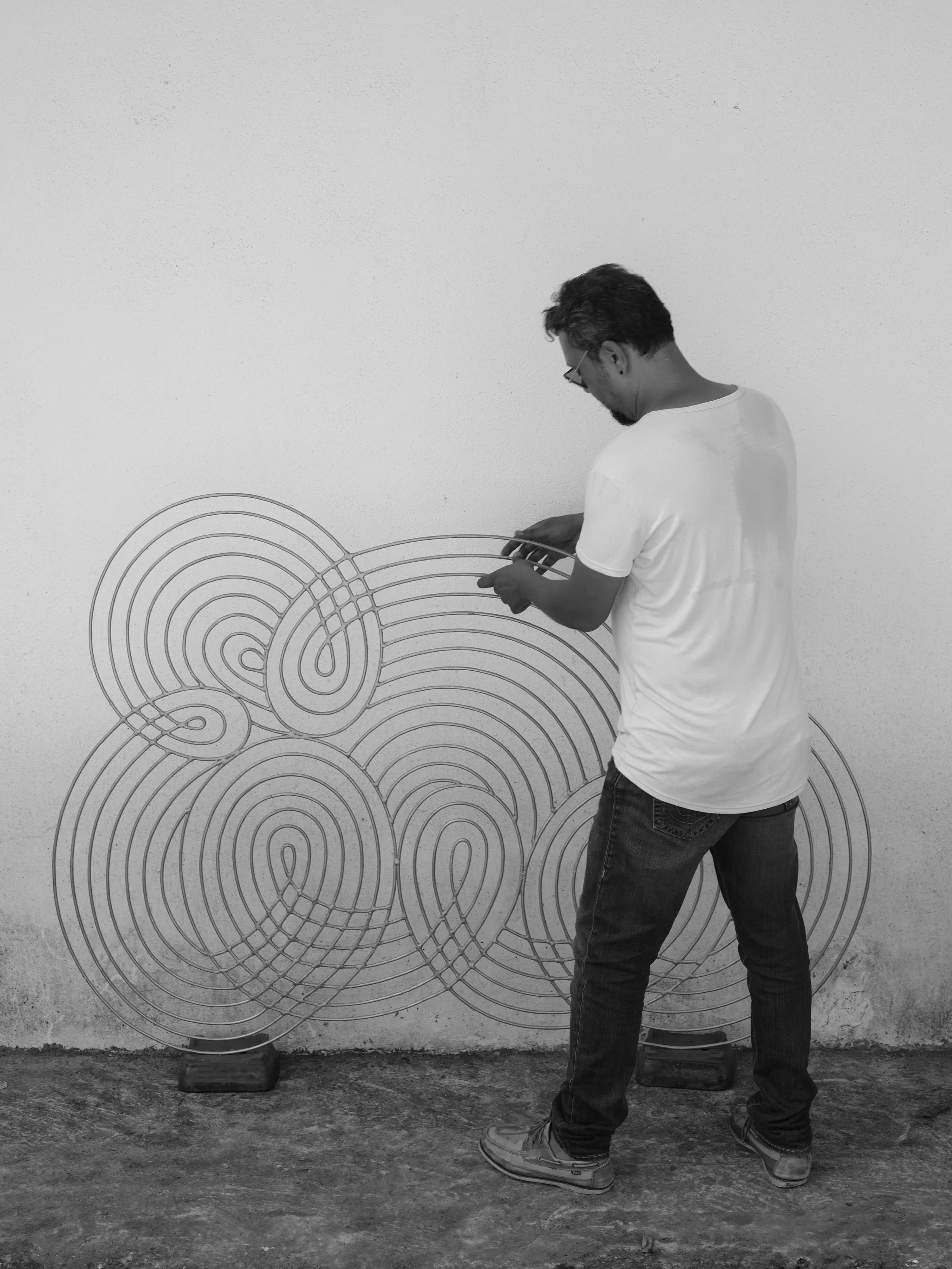 Artist and Sculptor Neil Flory