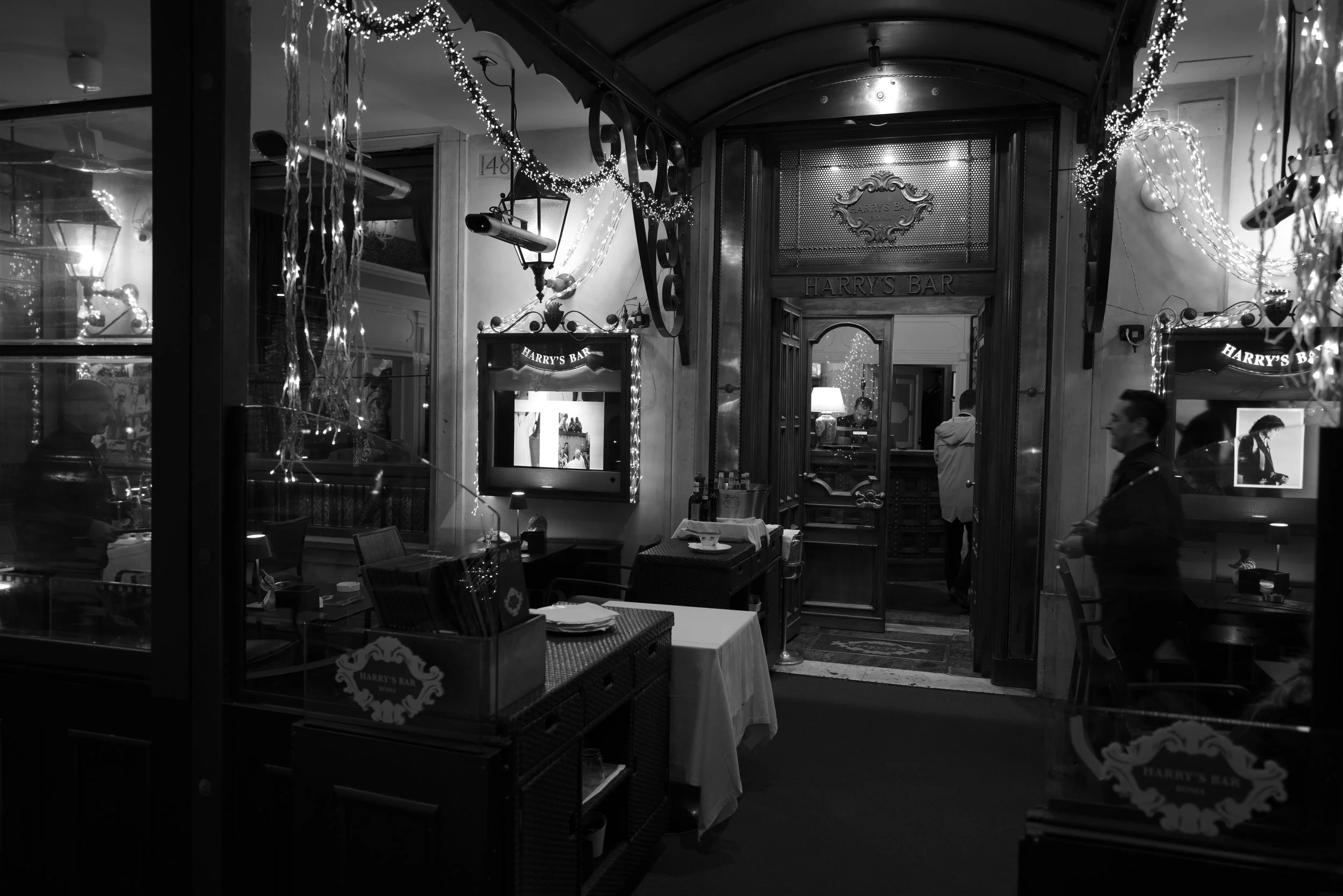Harry's Bar, Via Veneto, Rome.