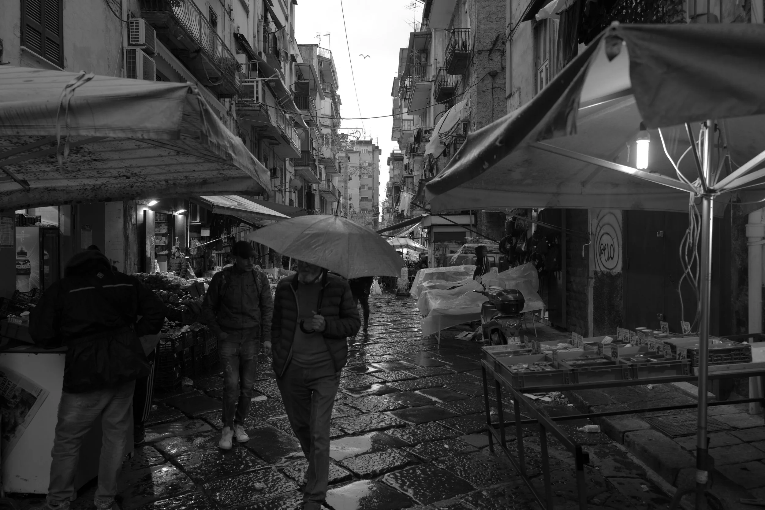 Back street in Naples.