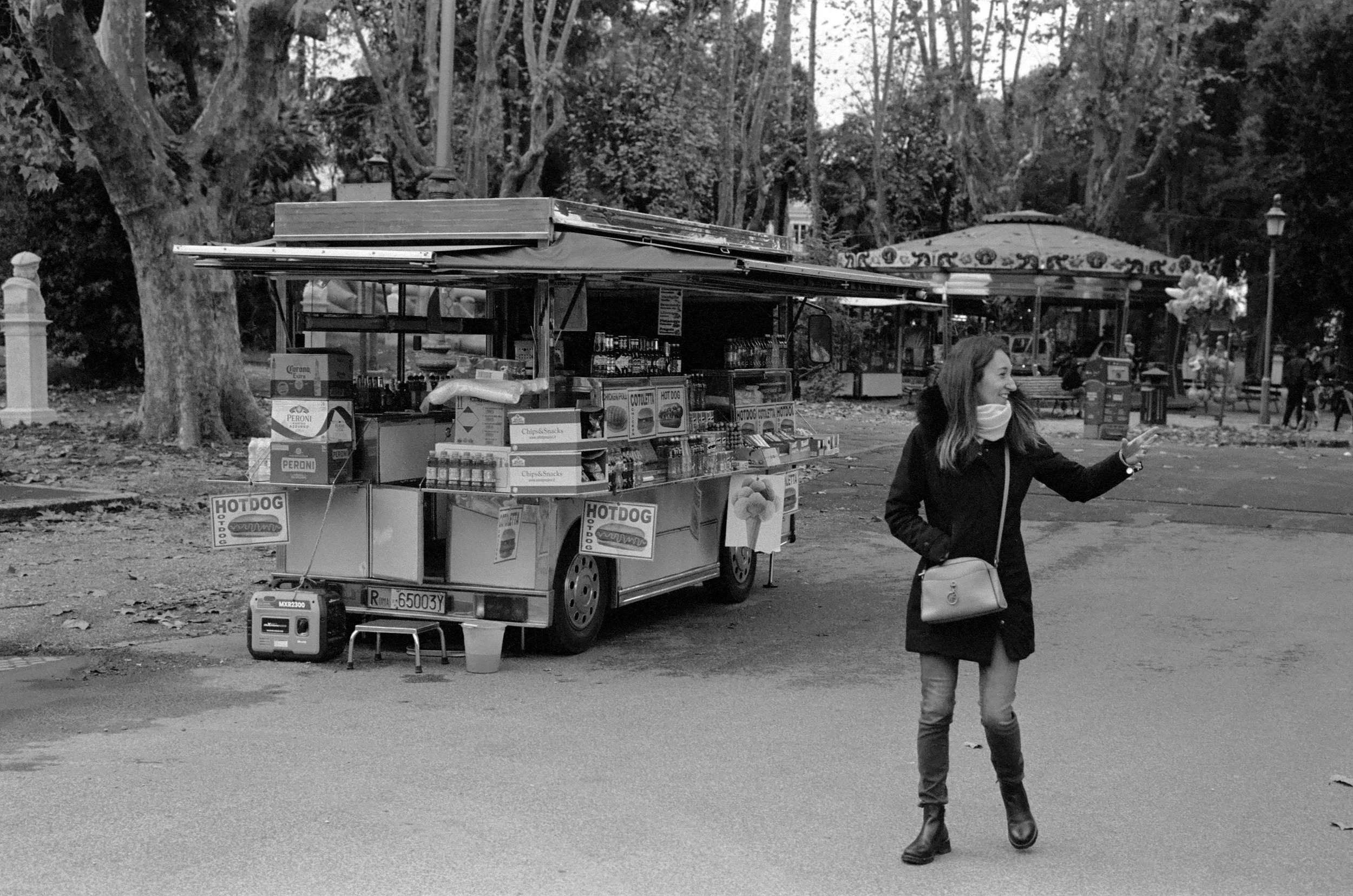 Villa Borghese, Rome. Kodak Tri-X 400.
