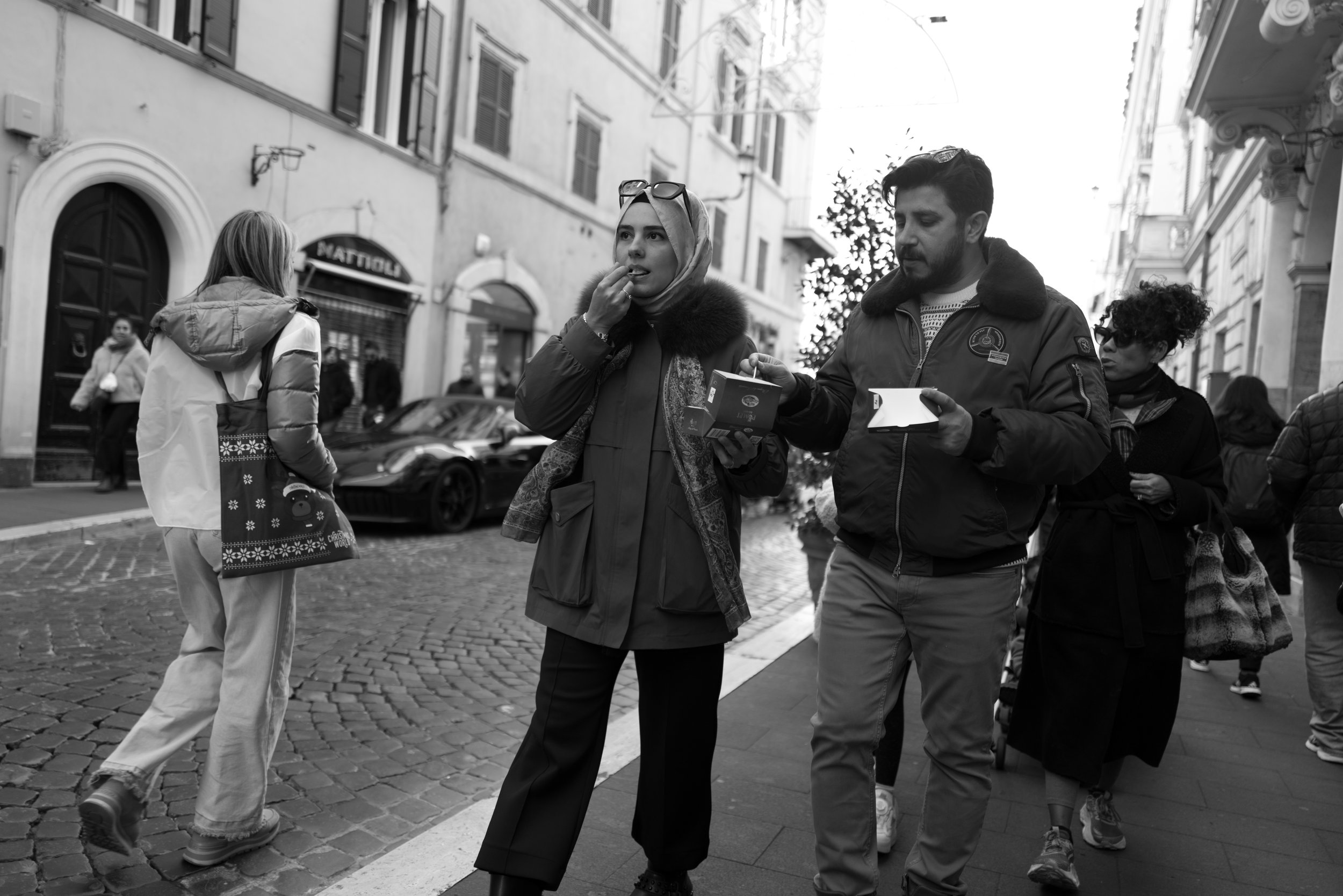 Enjoying Sunday in Rome