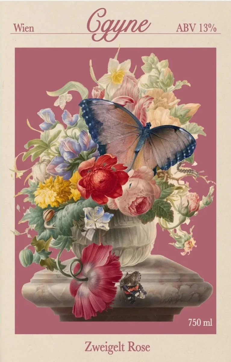 Wine Label - Zweigelt Rose Collage