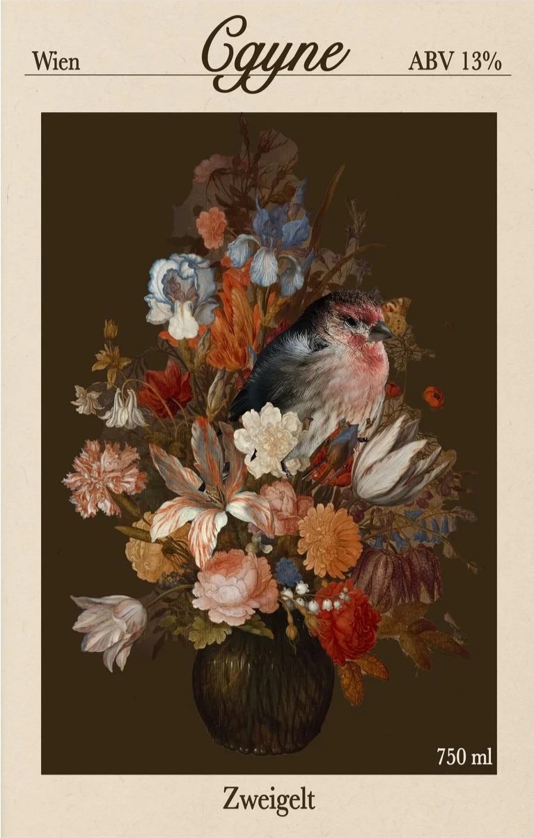 Wine Label - Zweigelt Collage