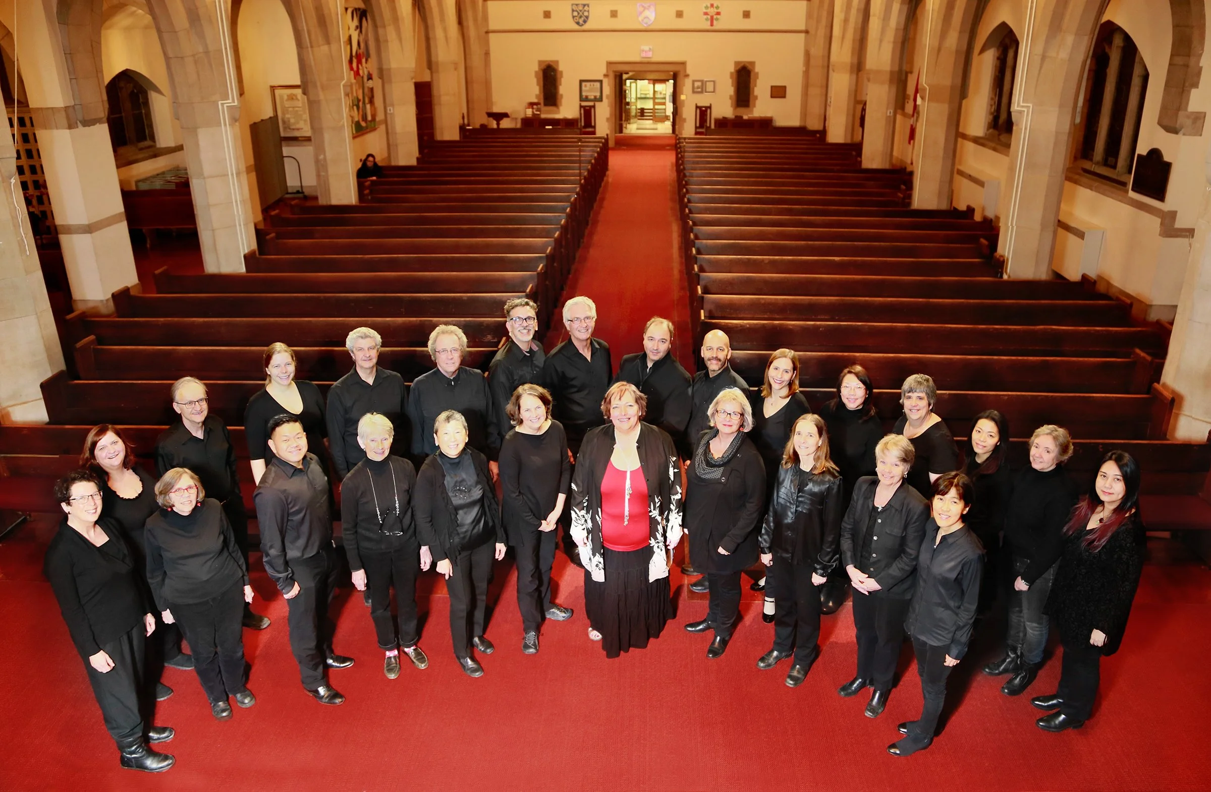 Upper Canada Choristers. 25th Anniversary photo. Grace Church on the Hill
