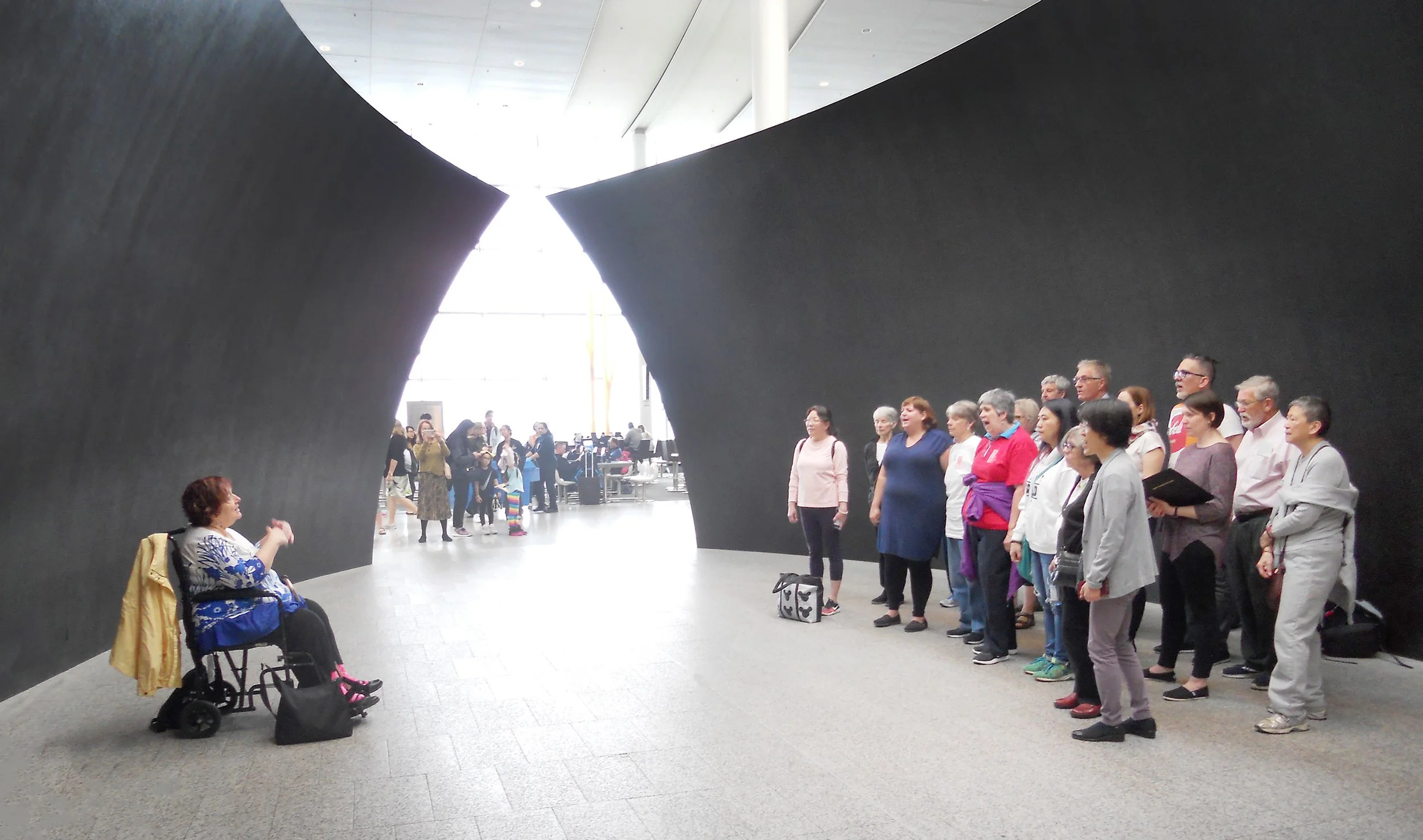 Flash mob Pearson International Airport, 2019