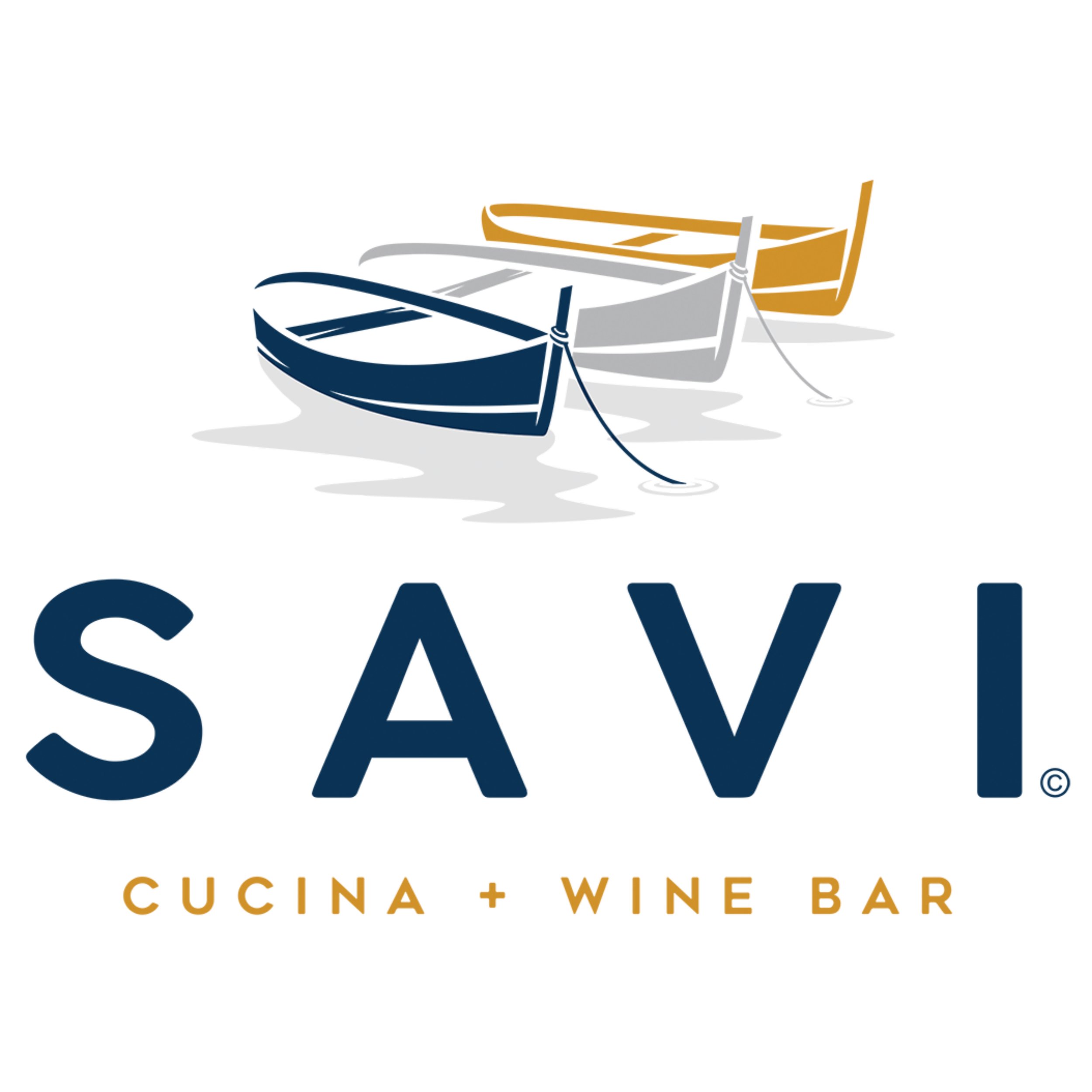 Colorful logo featuring sailboats floating above the word "SAV" and the text "GUICANA NEW BAR" beneath.