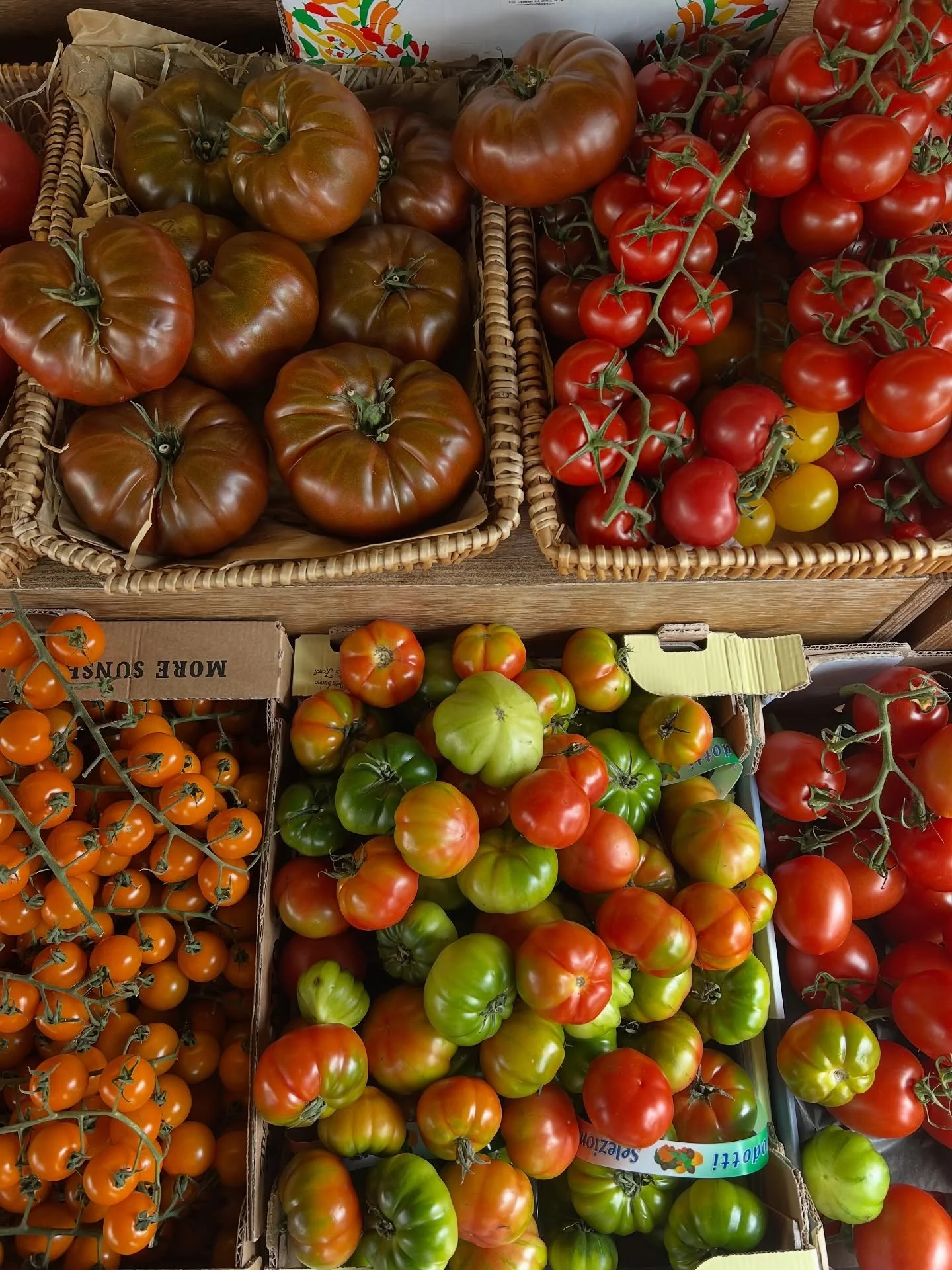 A tomato that tastes like sunshine and late summer 🍅❤️ 

My favourite tomato condiment is live on the website - guaranteed to elevate even the most boring weekday dinner.