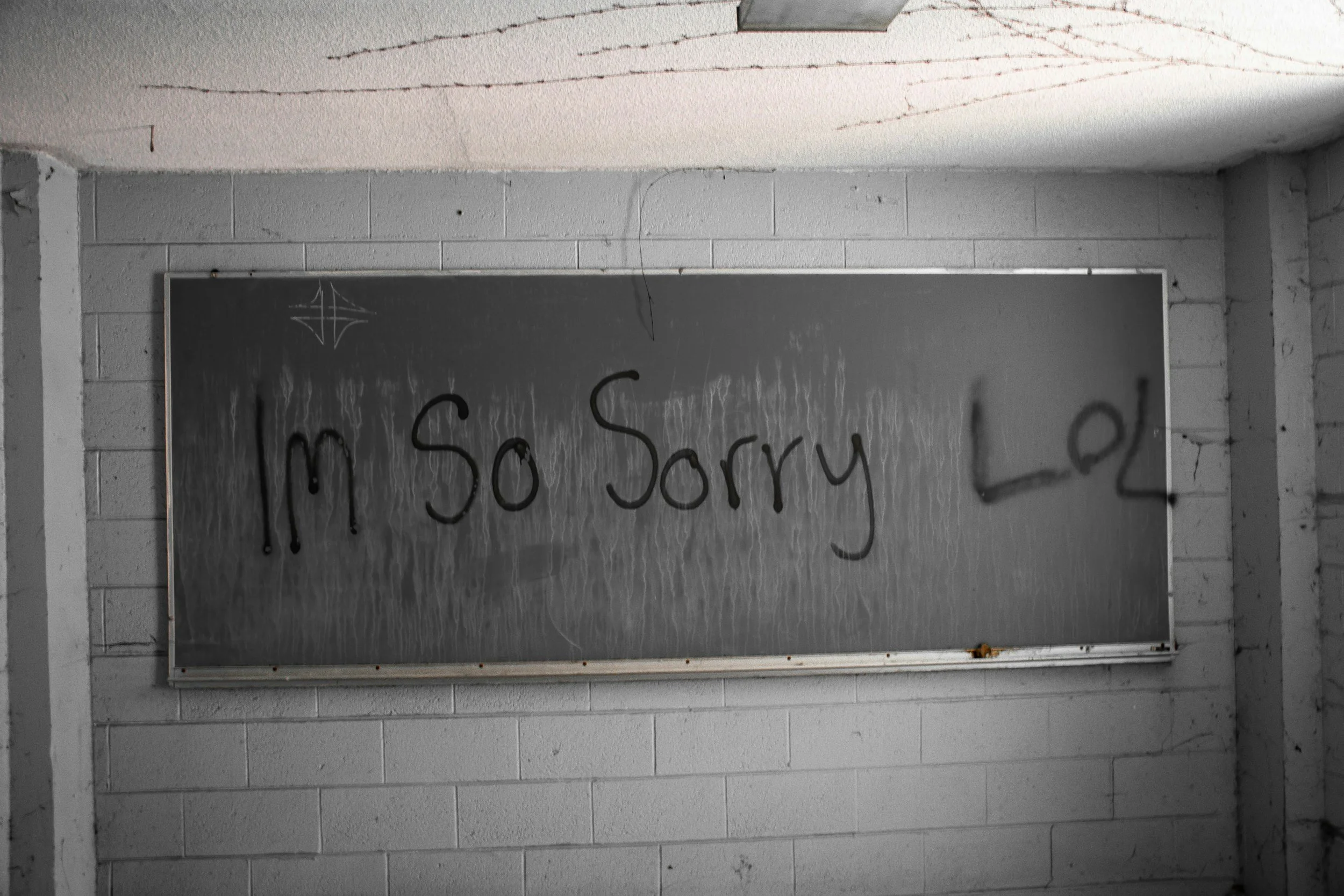 Can You Say You’re Sorry?