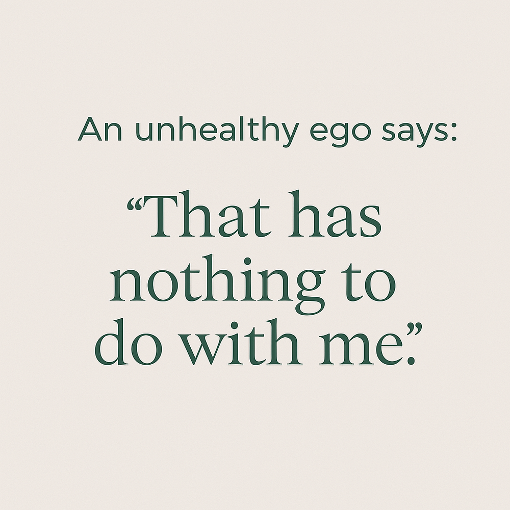 That has nothing to do with me