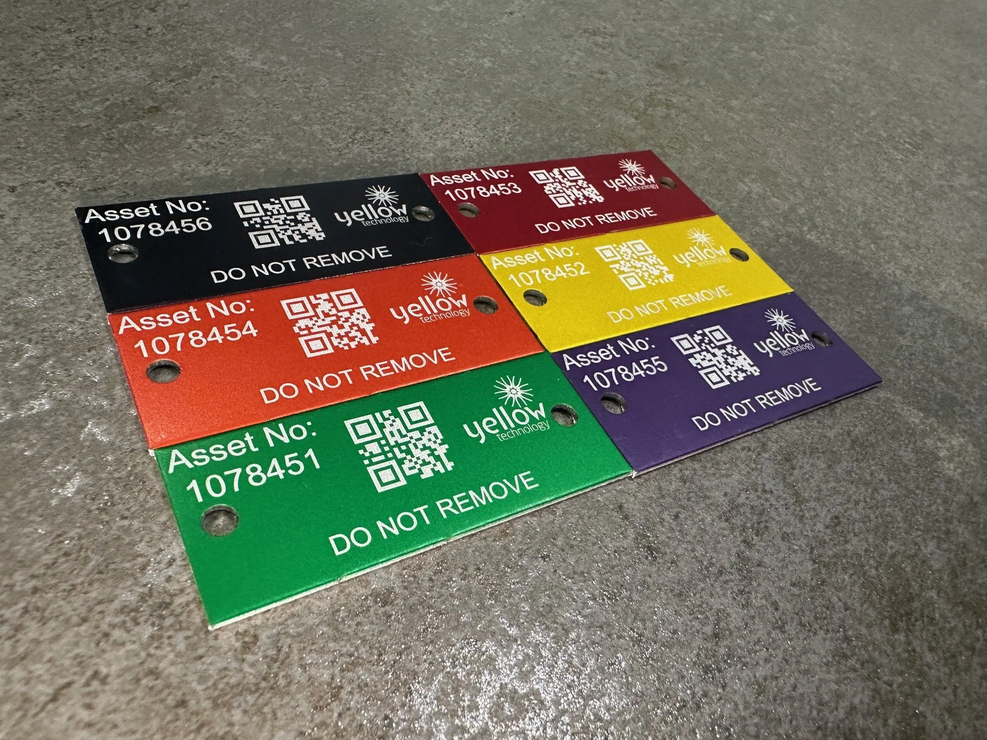Axis Engraving Asset Tag