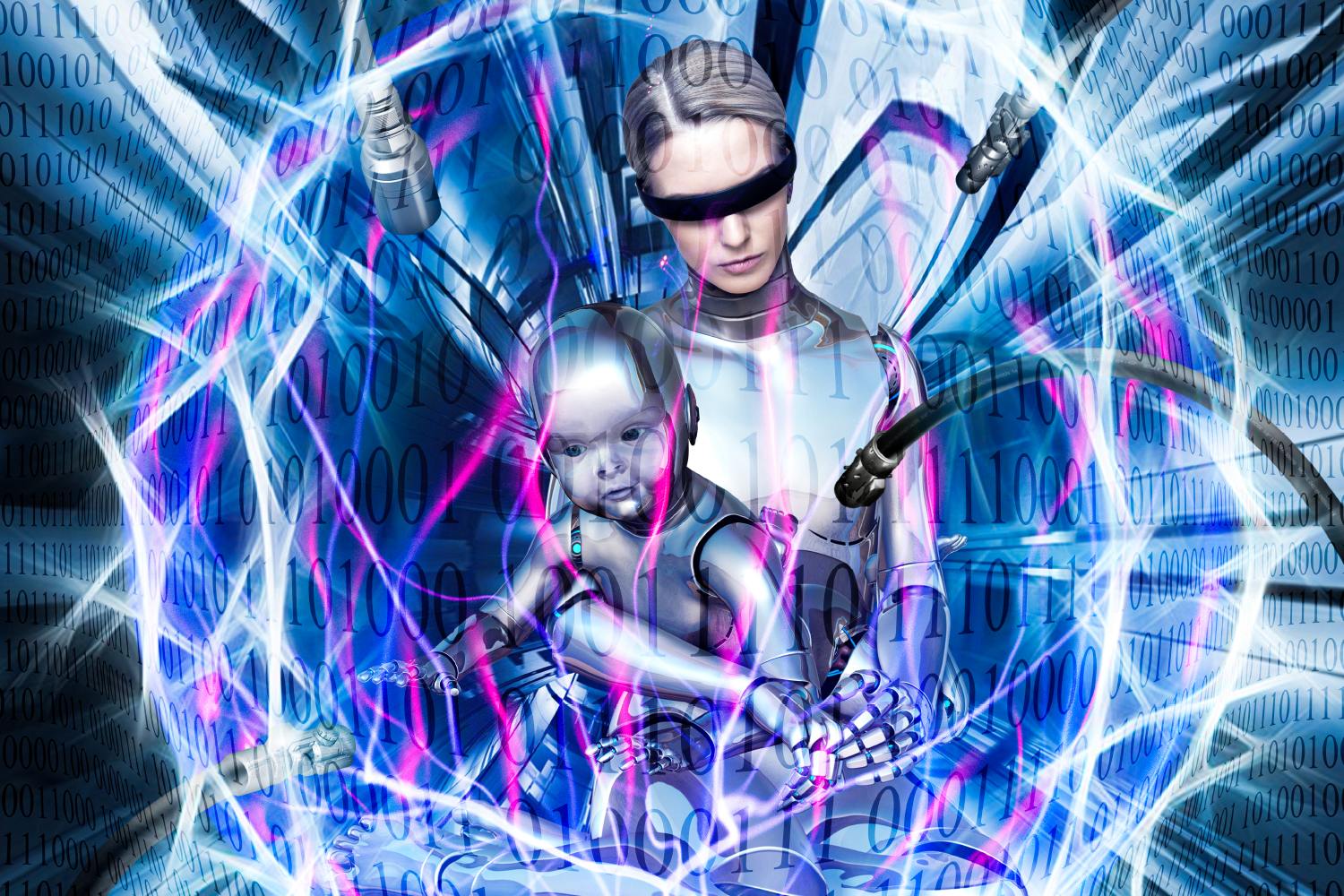 Beings of code and light