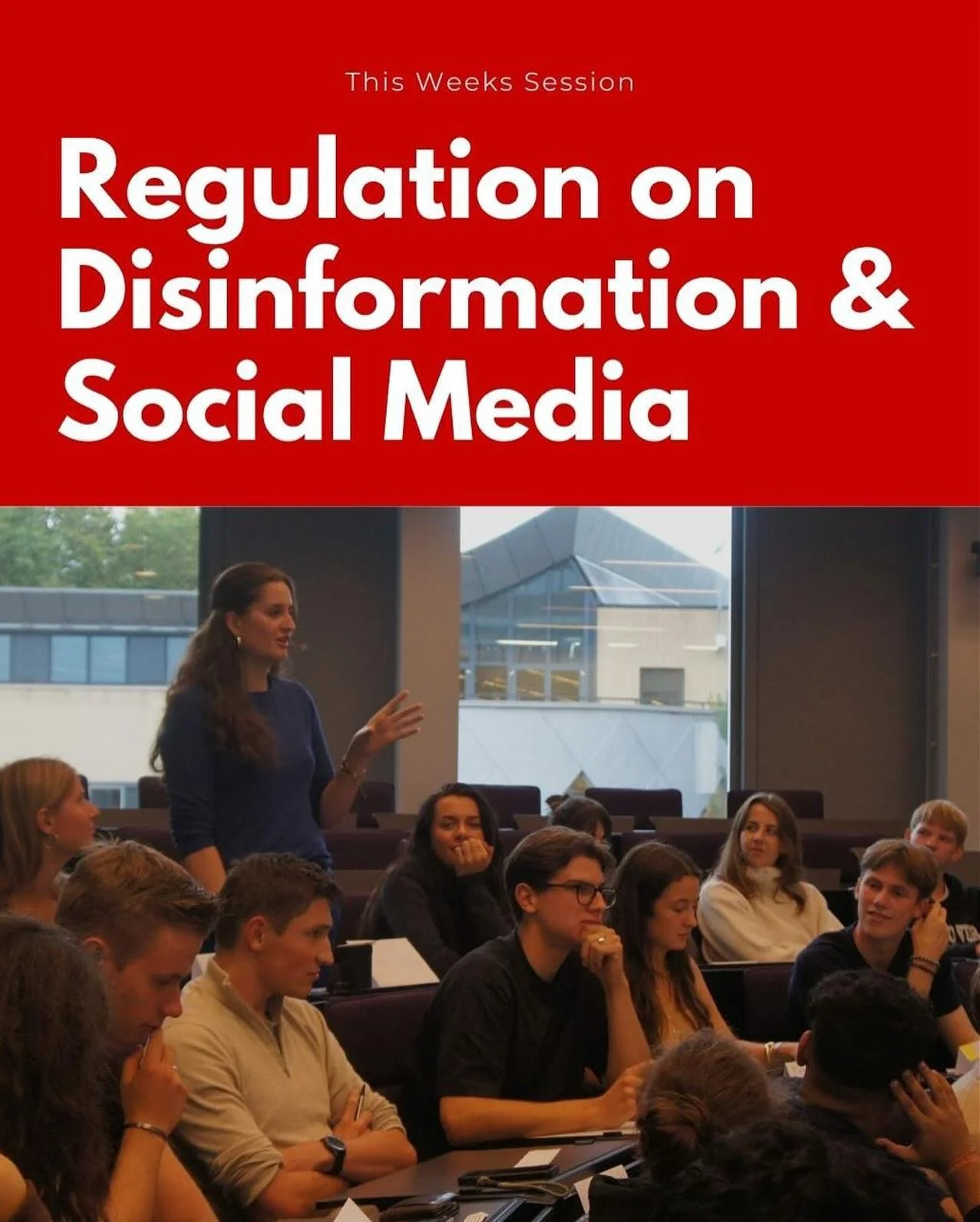 AmsterMUN Delegation Session: Regulation on Disinformation &amp; Social Media

How will disinformation shape the future of global politics? Can we regulate it without limiting freedom of speech? Join us to tackle these pressing questions head-on!

In