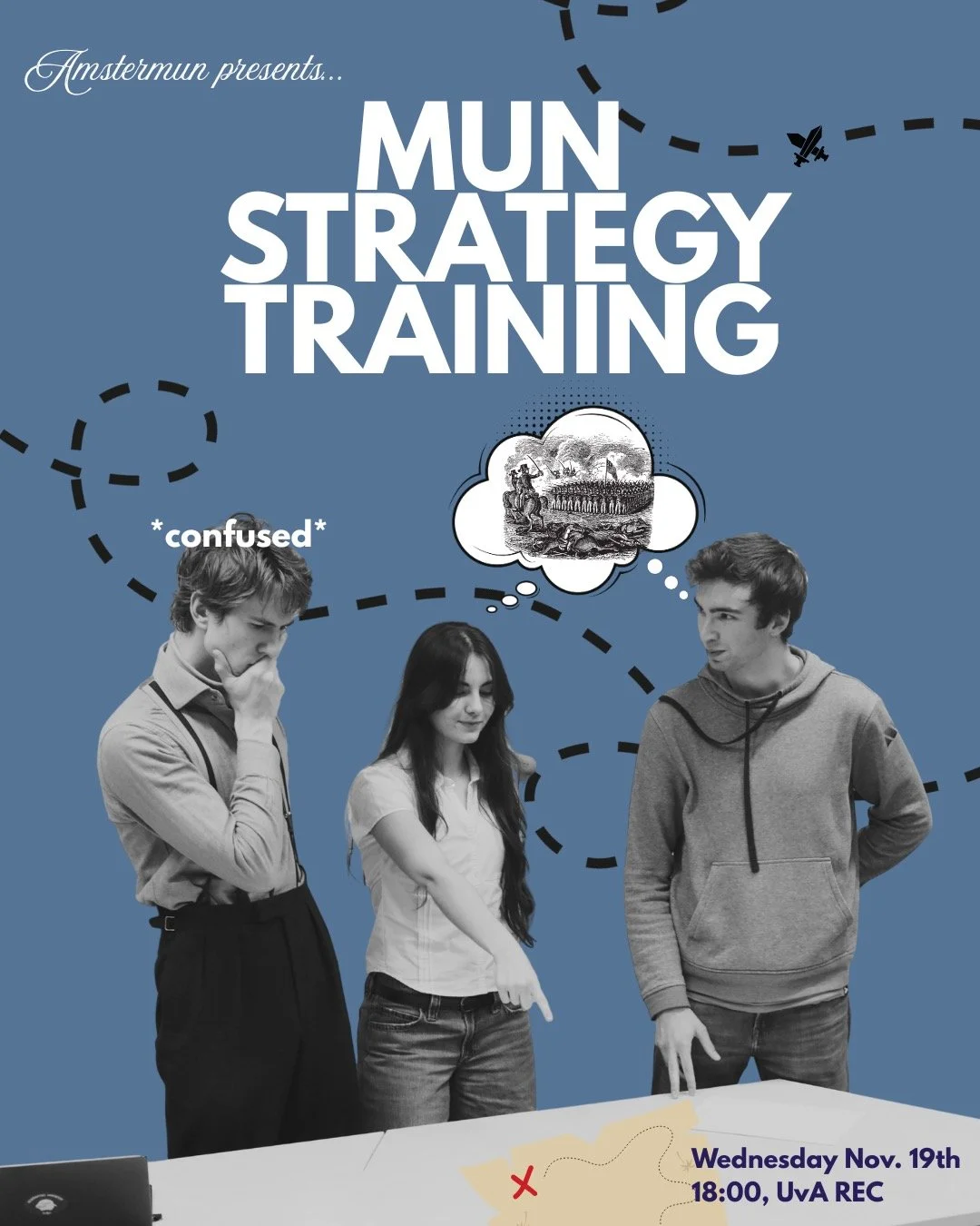 Want a deeper understanding of how to win at MUN? 🏆

In next week&rsquo;s session, we dive deep into what goes on under the surface of ROPs and Speeches. Learn how to form alliances, appeal to the chairs and identify the delegates to unite with. In 