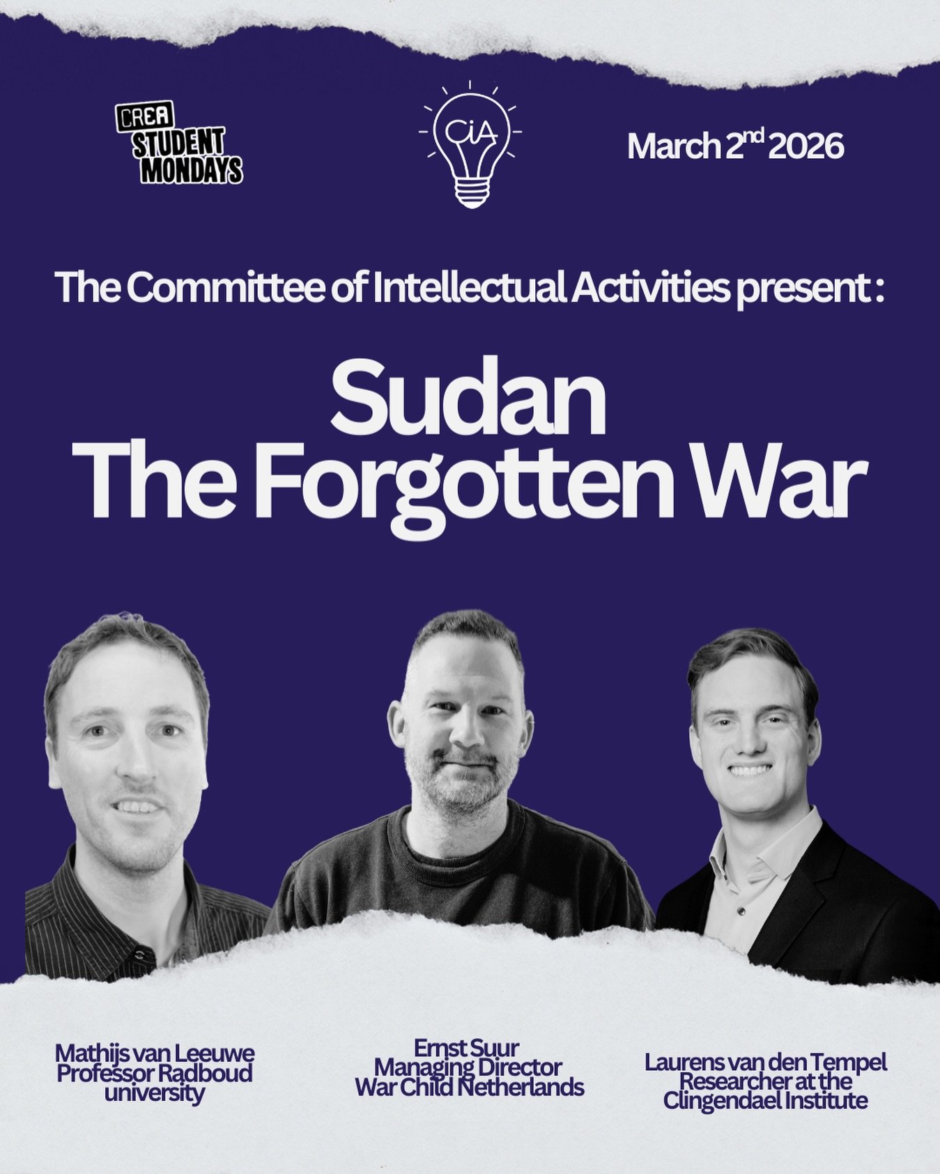 SIGN IN - LINK IN BIO
What do you know about the Civil War in Sudan? Probably not much, as it is a conflict that has largely stayed out of the media spotlight. It is one of the biggest humanitarian crises in modern history. So maybe it is time you to