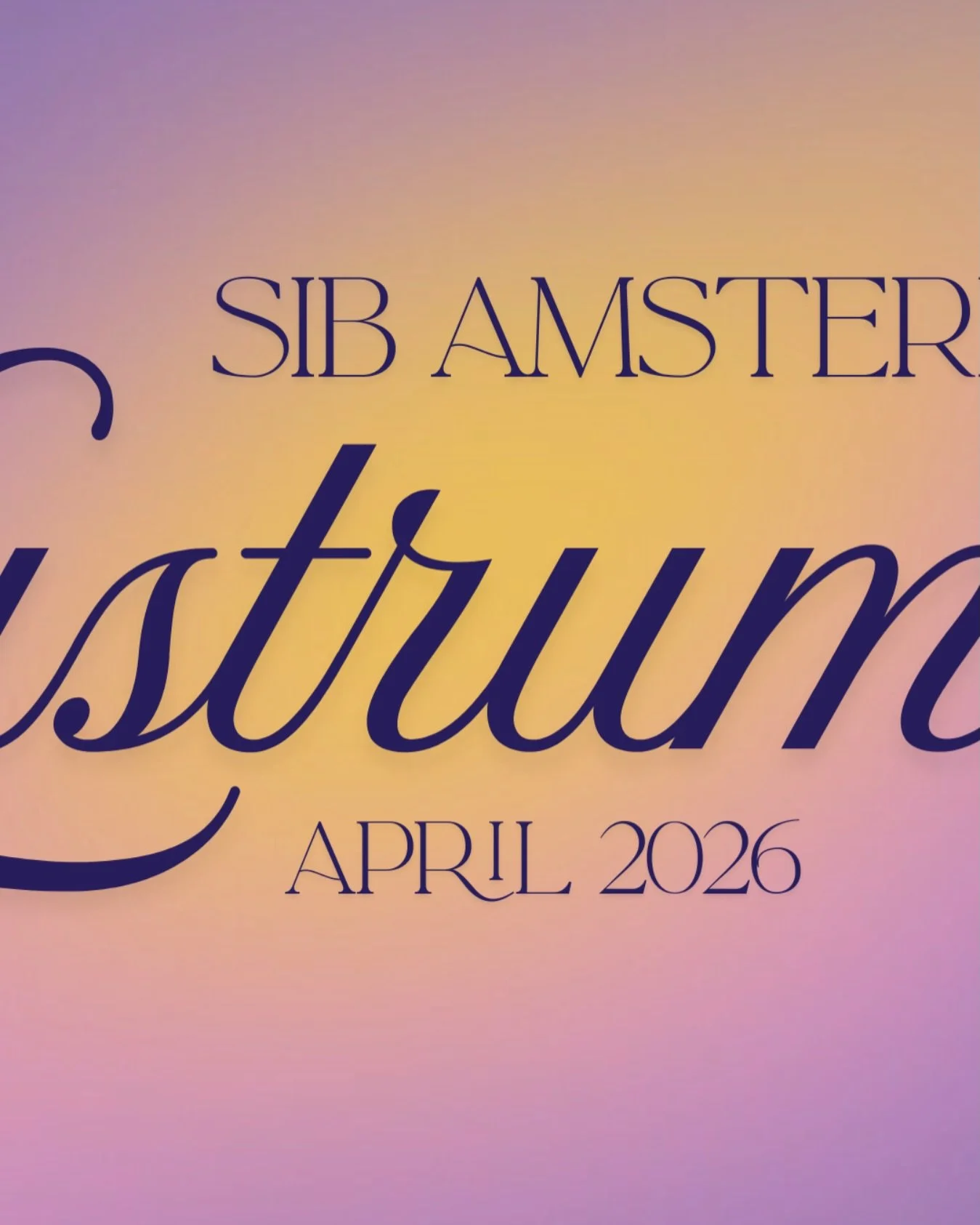 🎉 SIB Amsterdam turns 45! 💜💛

This April, we&rsquo;re celebrating our Lustrum Month &mdash; a full month dedicated to the 45th birthday of SIB Amsterdam. To mark the occasion, we&rsquo;ve prepared a ton of special events, activities, and surprises