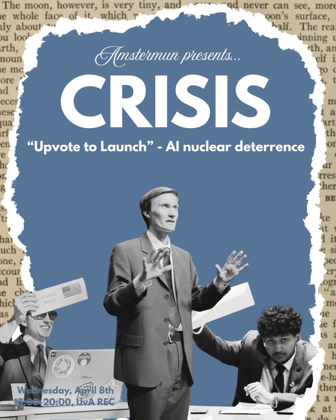 Prepare to fight a teenager in charge of a nuclear arsenal! ⚠️

In this week&rsquo;s simulation, you will take on the role of a world leader tasked with combatting AI, which has learnt about politics from exclusively internet memes. Expect to improve